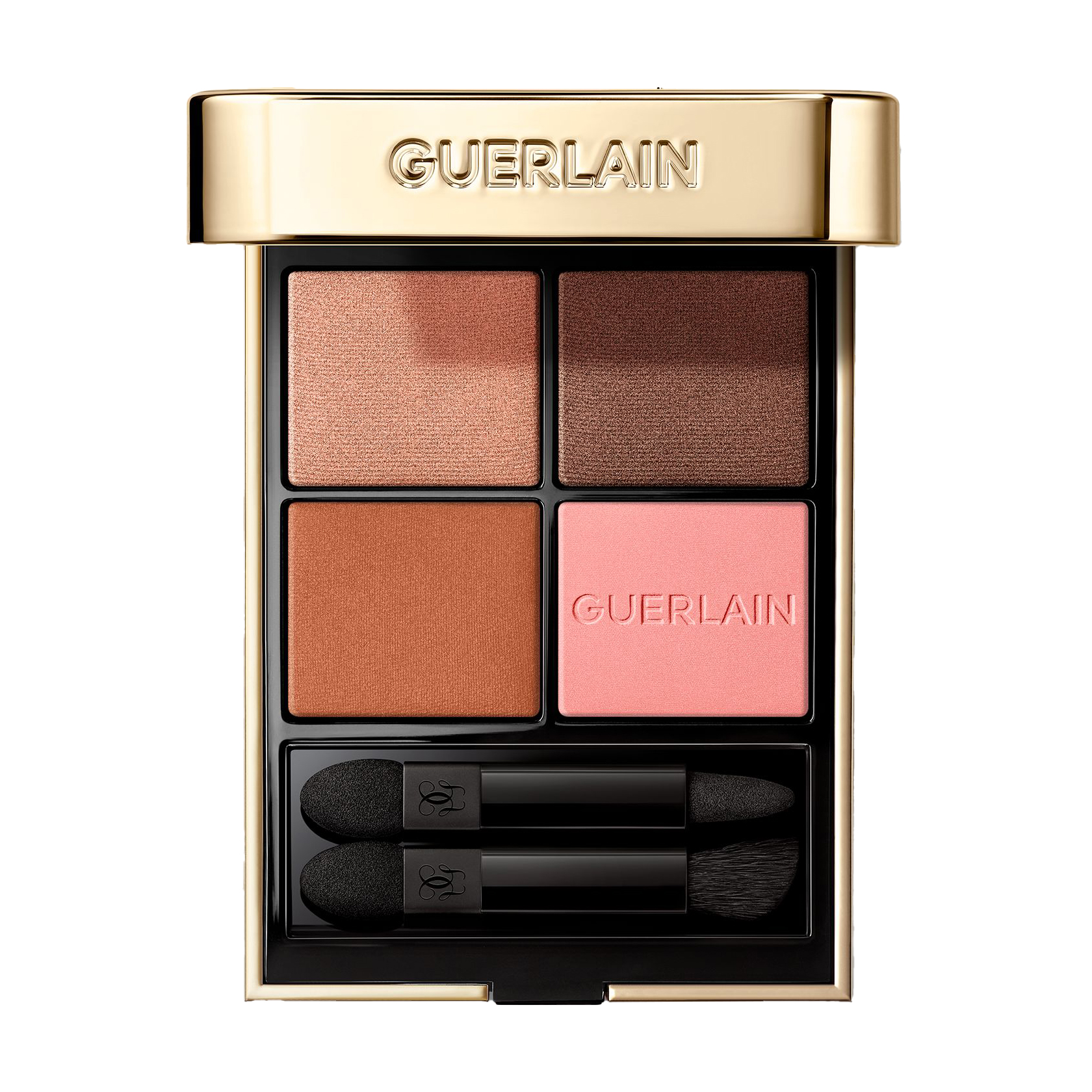 Палетка тіней для повік Guerlain Ombre G Eyeshadow Quad 129 Honey Amber, 6 г