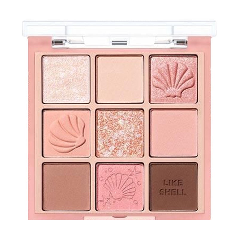 Палетка тіней для повік Holika Holika My Fave Mood Eye Palette 08 Shell On The Beach, 8 г