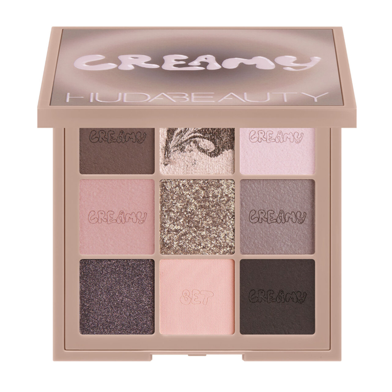 Палетка тіней для повік Huda Beauty Creamy Obsessions Eyeshadow Palette, Greige, 8.22 г