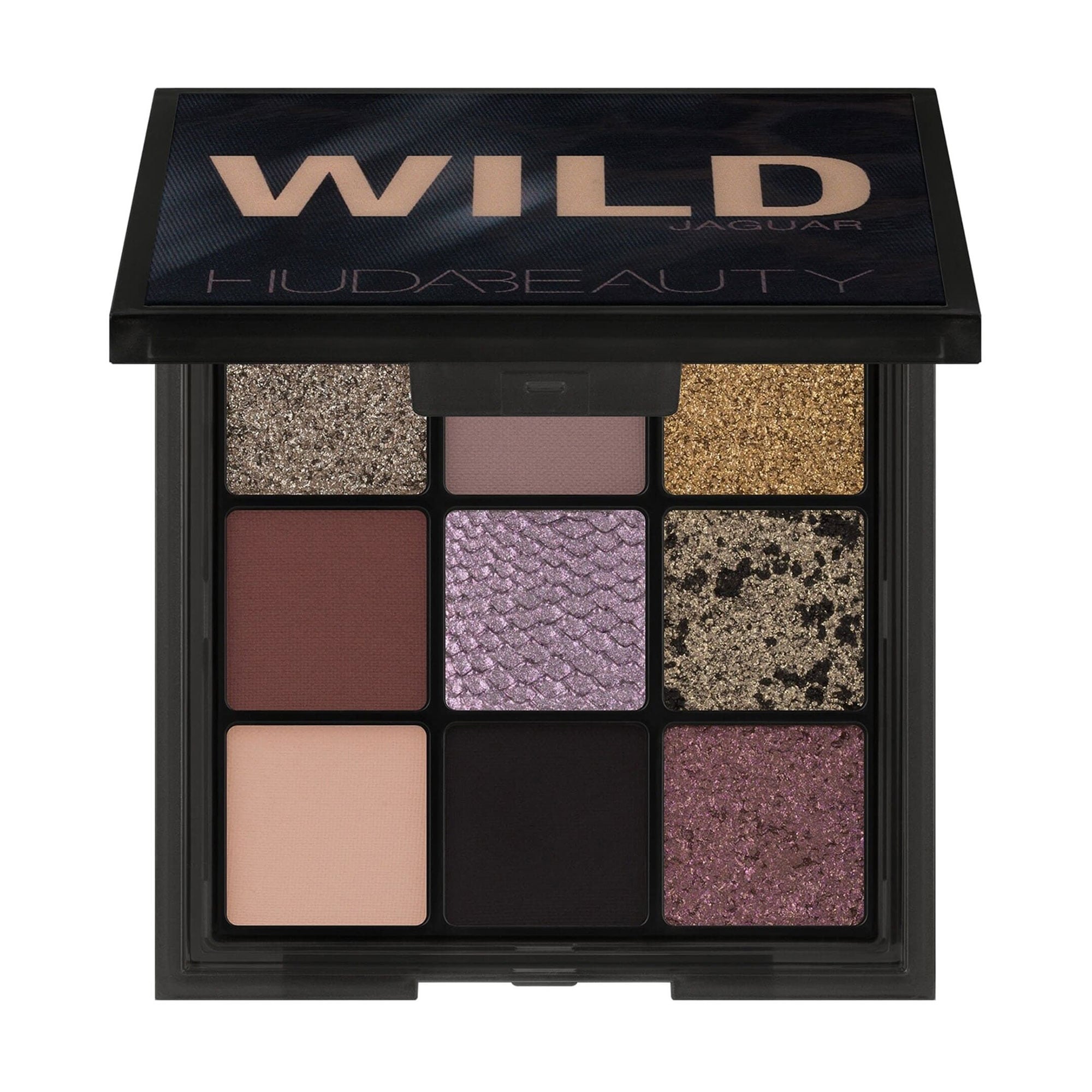 Палетка тіней для повік Huda Beauty Wild Obsessions Eyeshadow Palette, Jaguar, 7.5 г