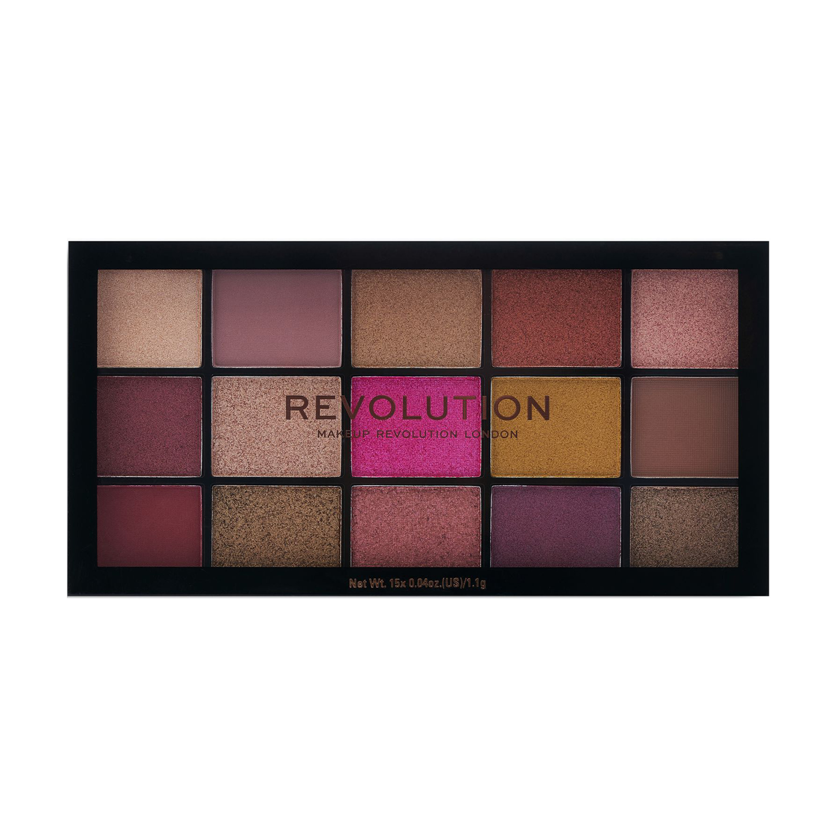 Палетка тіней для повік Makeup Revolution Division Reloaded Palette Prestige, 16.5 г