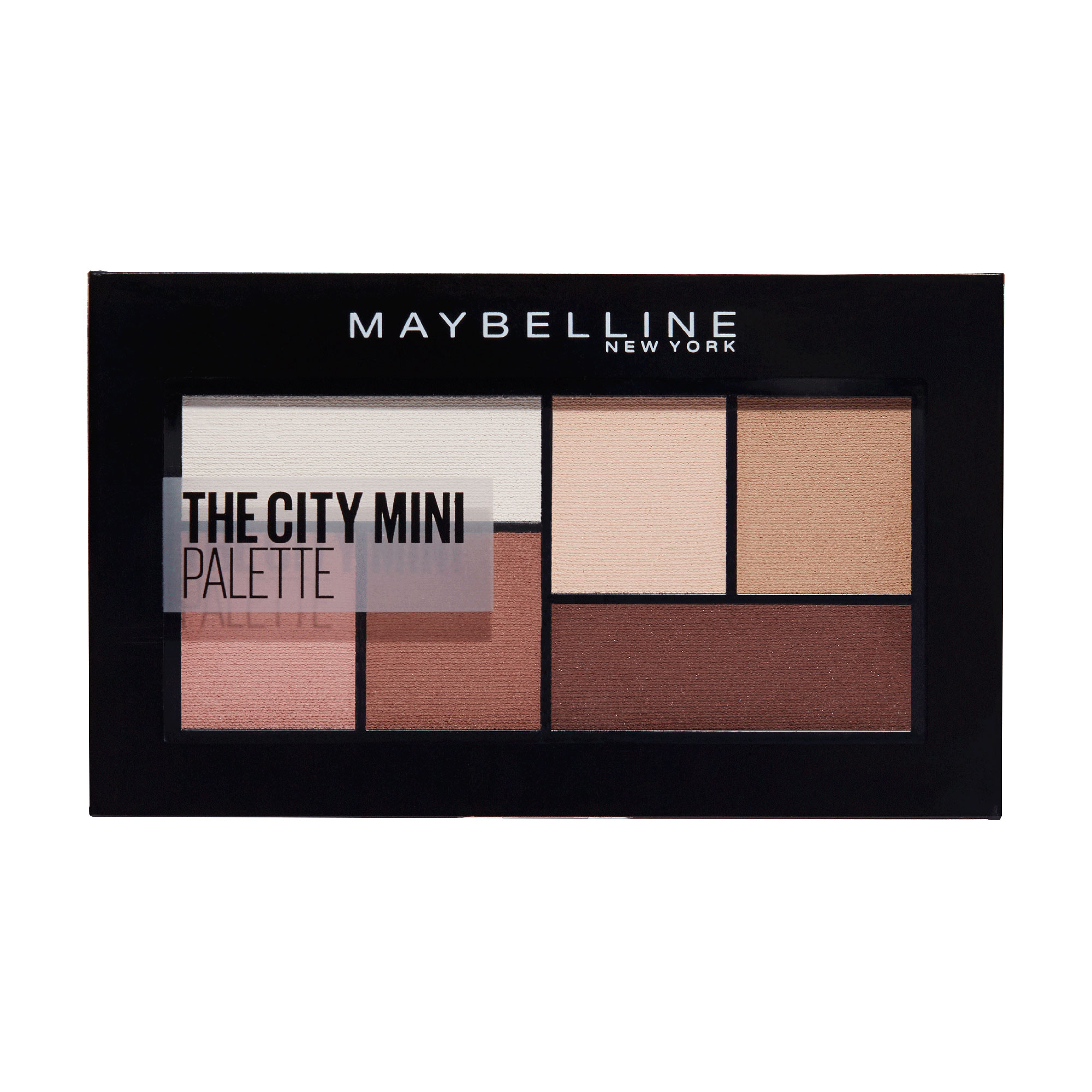 Палетка тіней для повік Maybelline New York The City Mini Palette 480 Matte About Town, 6 г