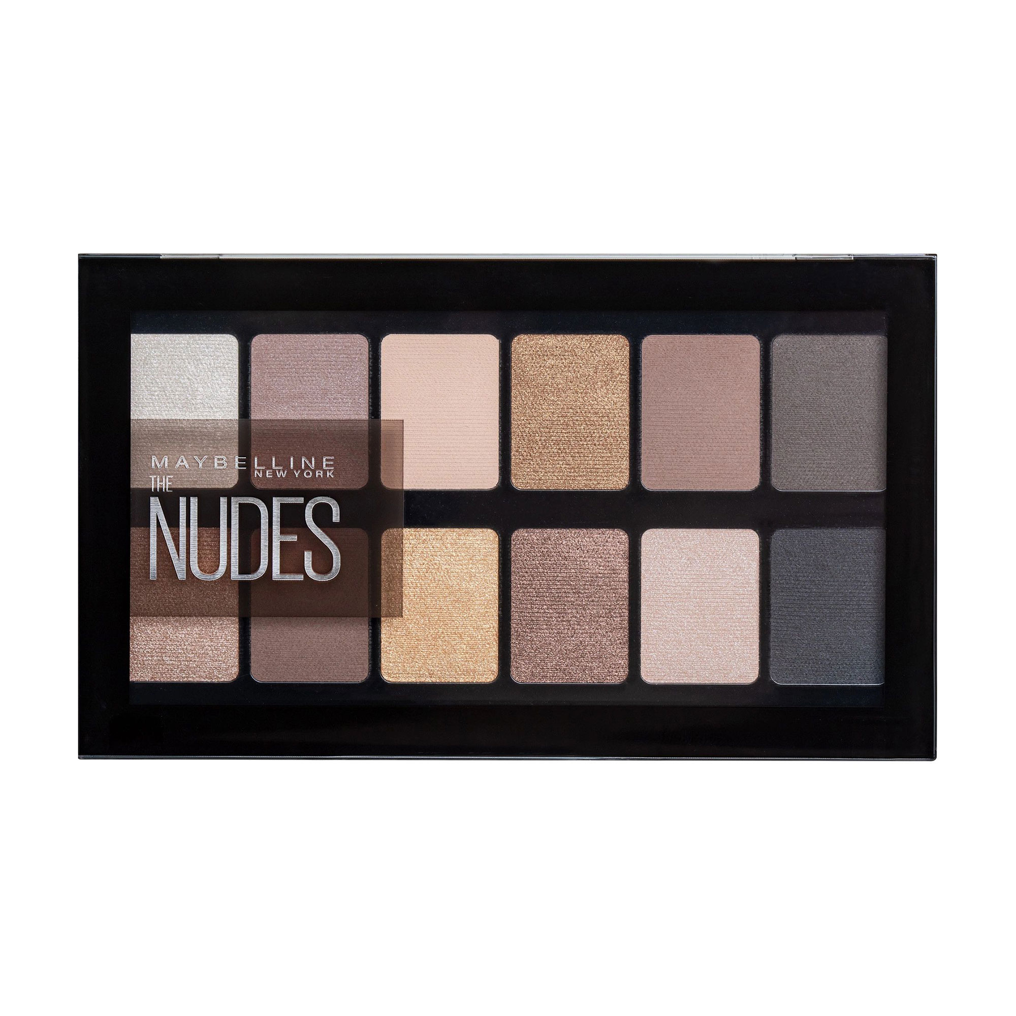Палетка тіней для повік Maybelline New York The Nudes, 9.6 г