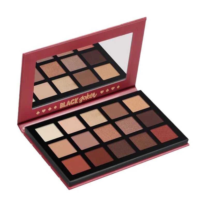 Палетка тіней для повік Misslyn Black Joker Eyeshadow Palette 2 Warm Sand Dunes, 16.5 г