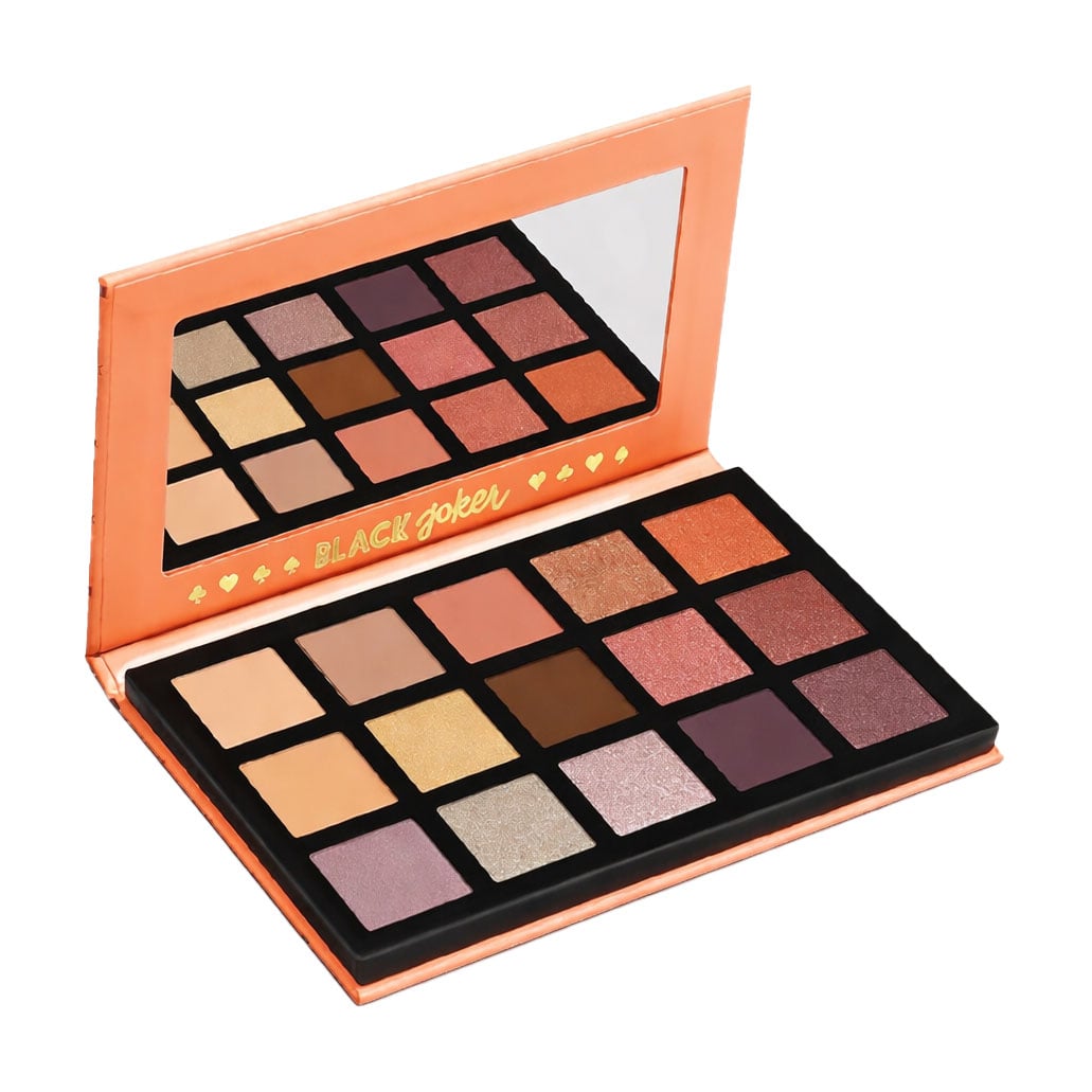 Палетка тіней для повік Misslyn Black Joker Eyeshadow Palette 5 Blazing Ace, 16.5 г