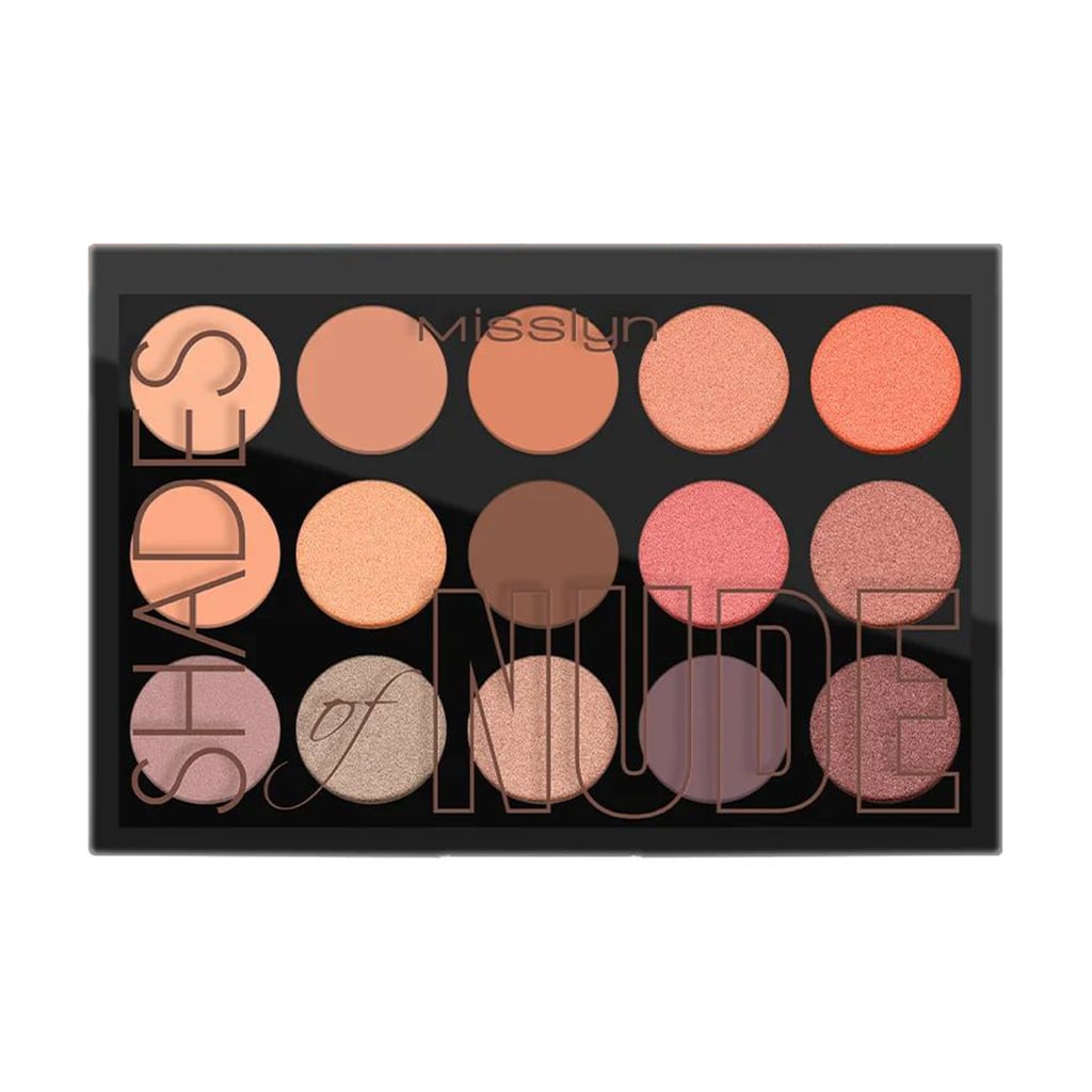 Палетка тіней для повік Misslyn Shades Of Nude Eyeshadow Palette 5 Violet Dream, 29.1 г
