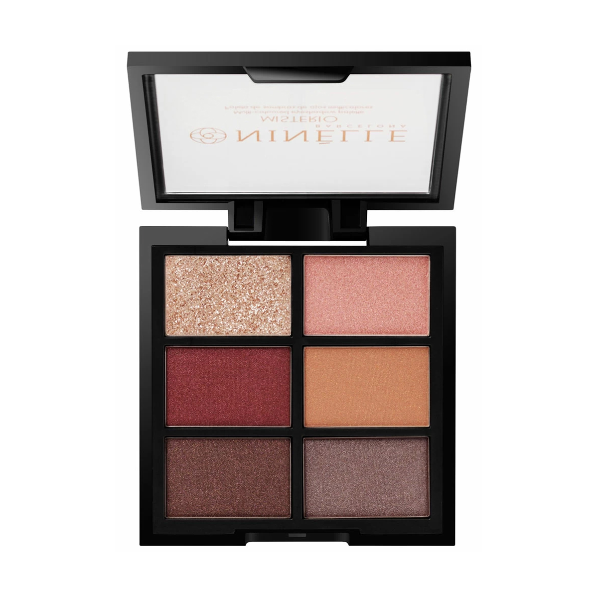 Палетка тіней для повік Ninelle Multi-Coloured Eyeshadow Palette 528, 7.2 г