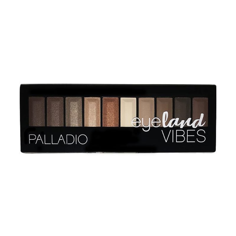 Палетка тіней для повік Palladio Eyeland Vibes Eyeshadow Palette, Sandbar, 10 г