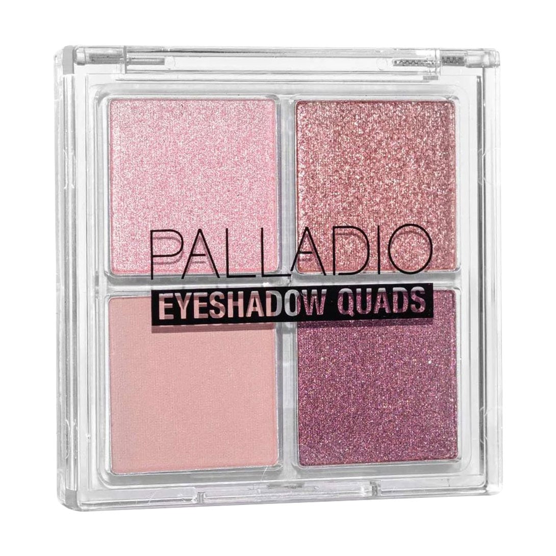 Палетка тіней для повік Palladio Eyeshadow Quads, ESQ14 Girly, 4.1 г