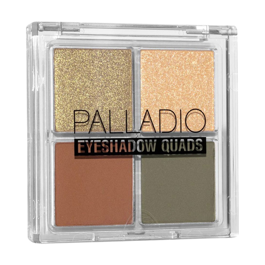 Палетка тіней для повік Palladio Eyeshadow Quads, ESQ15 Gold Digger, 4.1 г