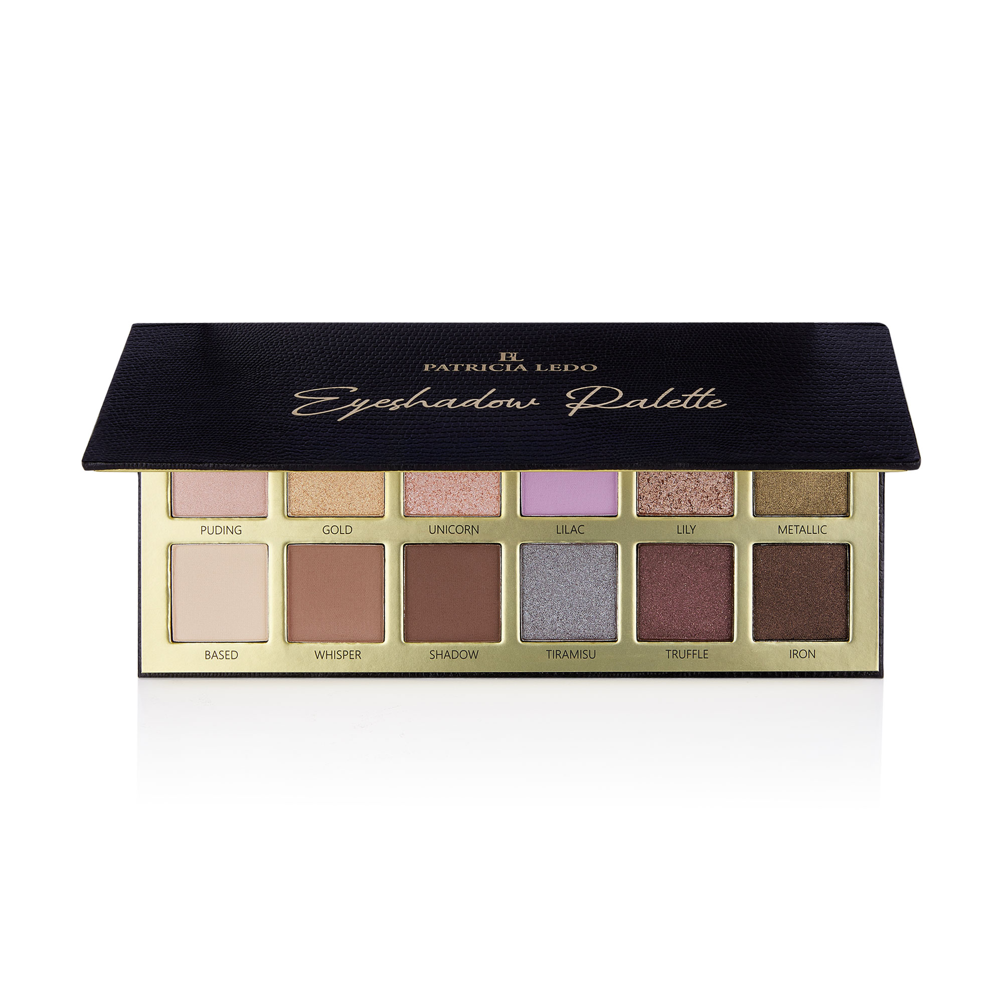 Палетка тіней для повік Patricia Ledo Eyeshadow Palette 12 відтінків, 12 г