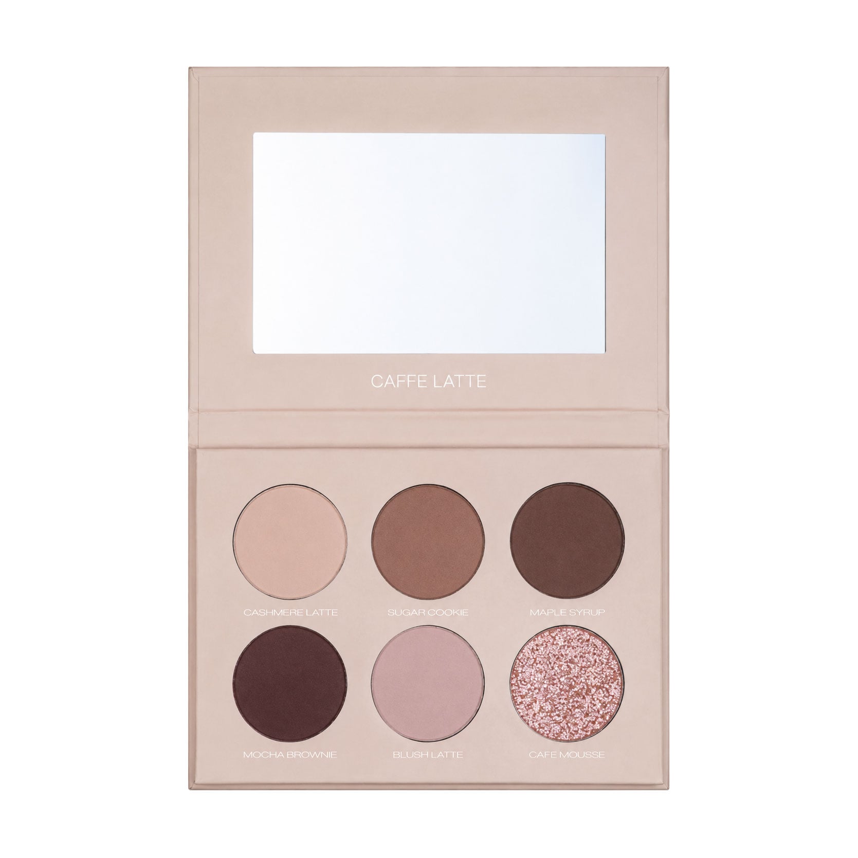 Палетка тіней для повік Pierre Rene Mocha Mousse Eyeshadow Palette, Coffee Latte, 7.8 г