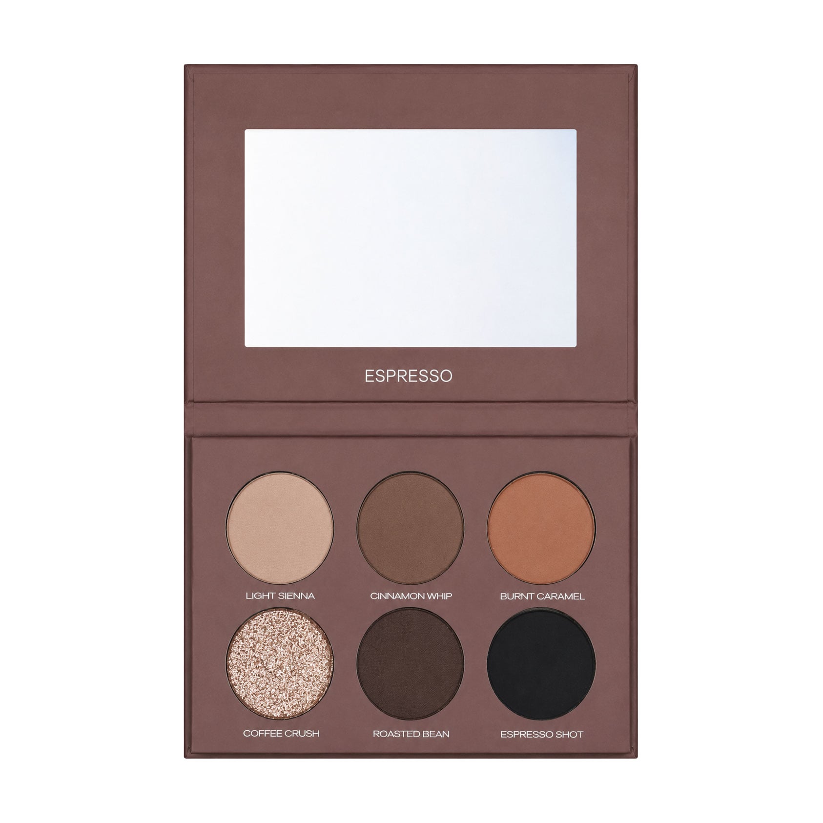 Палетка тіней для повік Pierre Rene Mocha Mousse Eyeshadow Palette, Espresso, 7.8 г