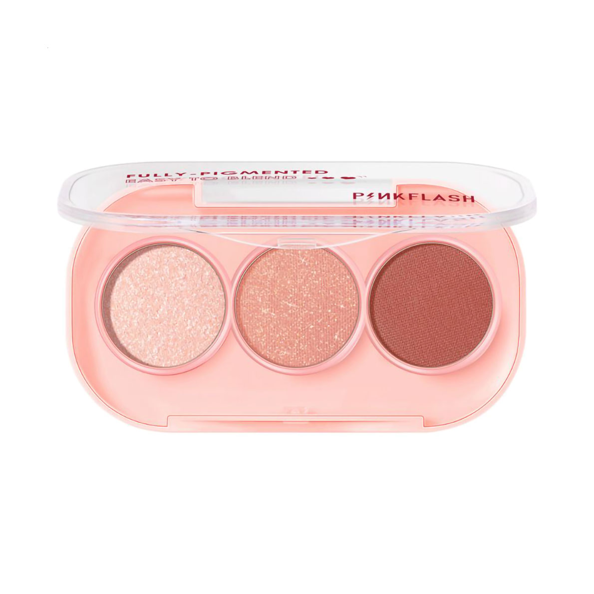 Палетка тіней для повік Pinkflash 3 Pan Eyeshadow, PK02, 3 г