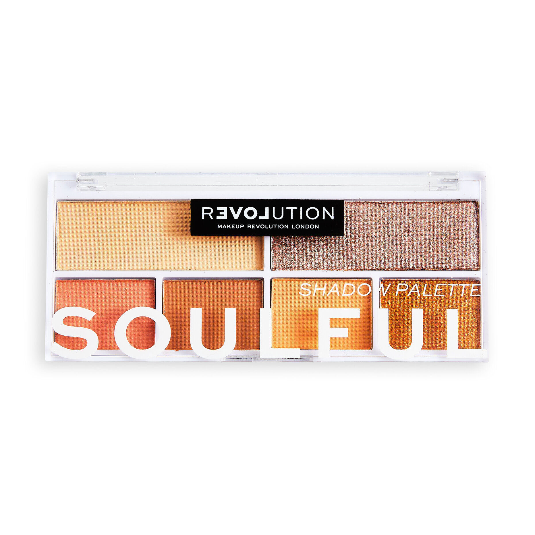 Палетка тіней для повік Relove by Revolution Colour Play Shadow Palette, Soulful, 5.2 г