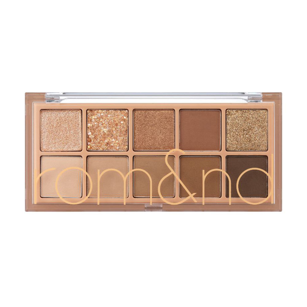 Палетка тіней для повік Rom&amp;nd Better Than Palette 02 Mahogany Garden, 8 г