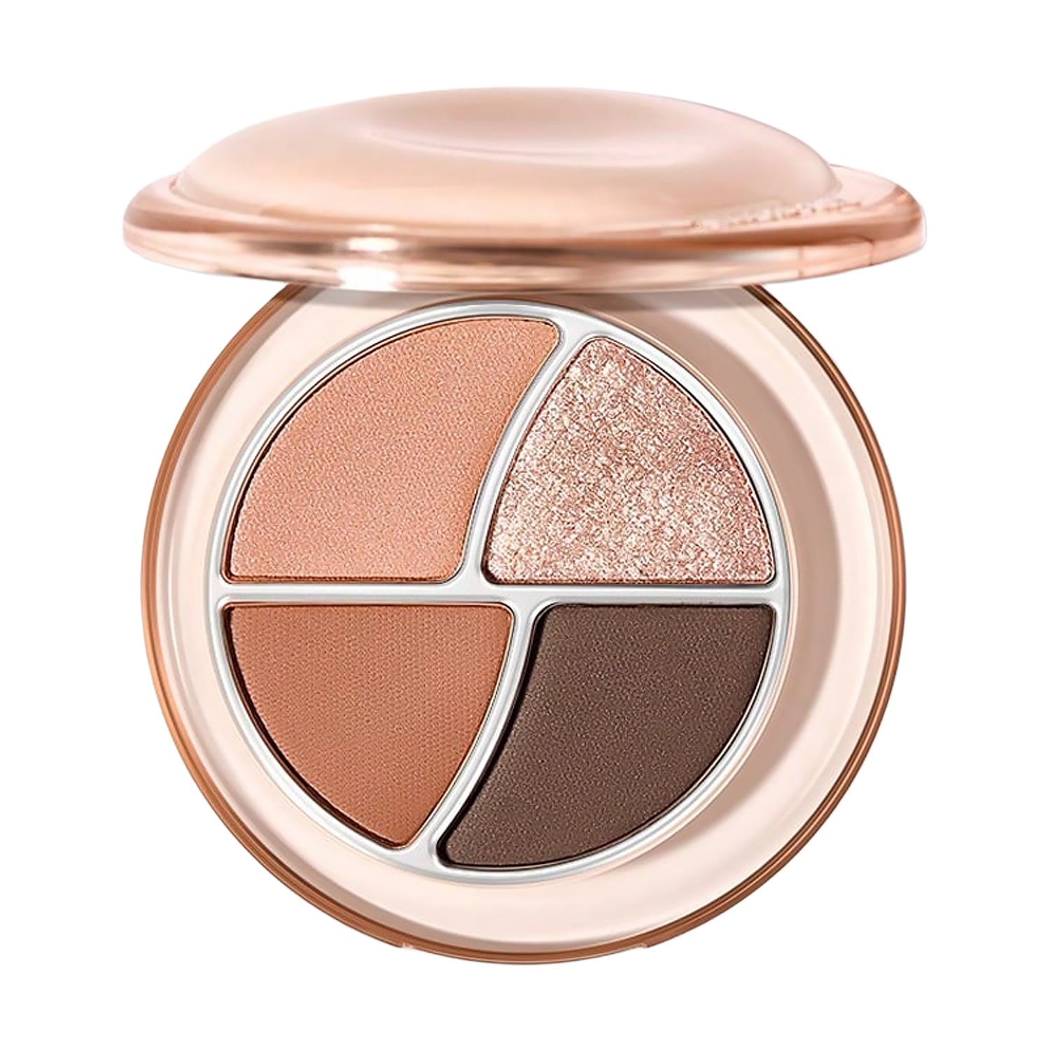 Палетка тіней для повік Sheglam Daydreamer Mini Palette, Teddy Meringue, 3.9 г
