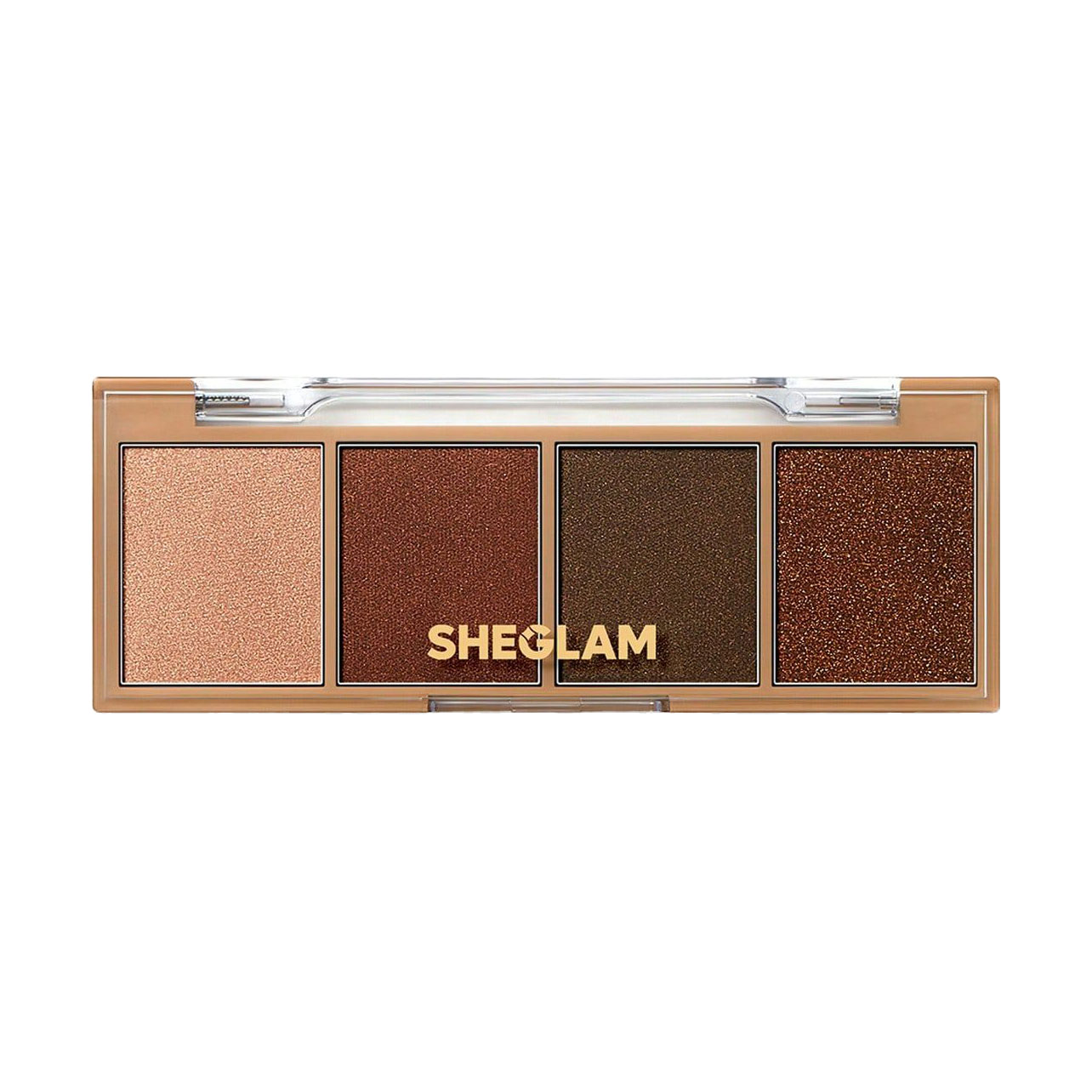 Палетка тіней для повік Sheglam Essential Square Eyeshadow Quad, Serendipity, 4.2 г