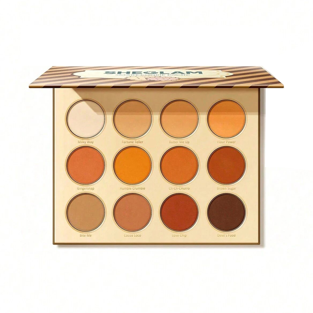 Палетка тіней для повік Sheglam Eyeshadow Palette, Smart Cookie, 13.2 г