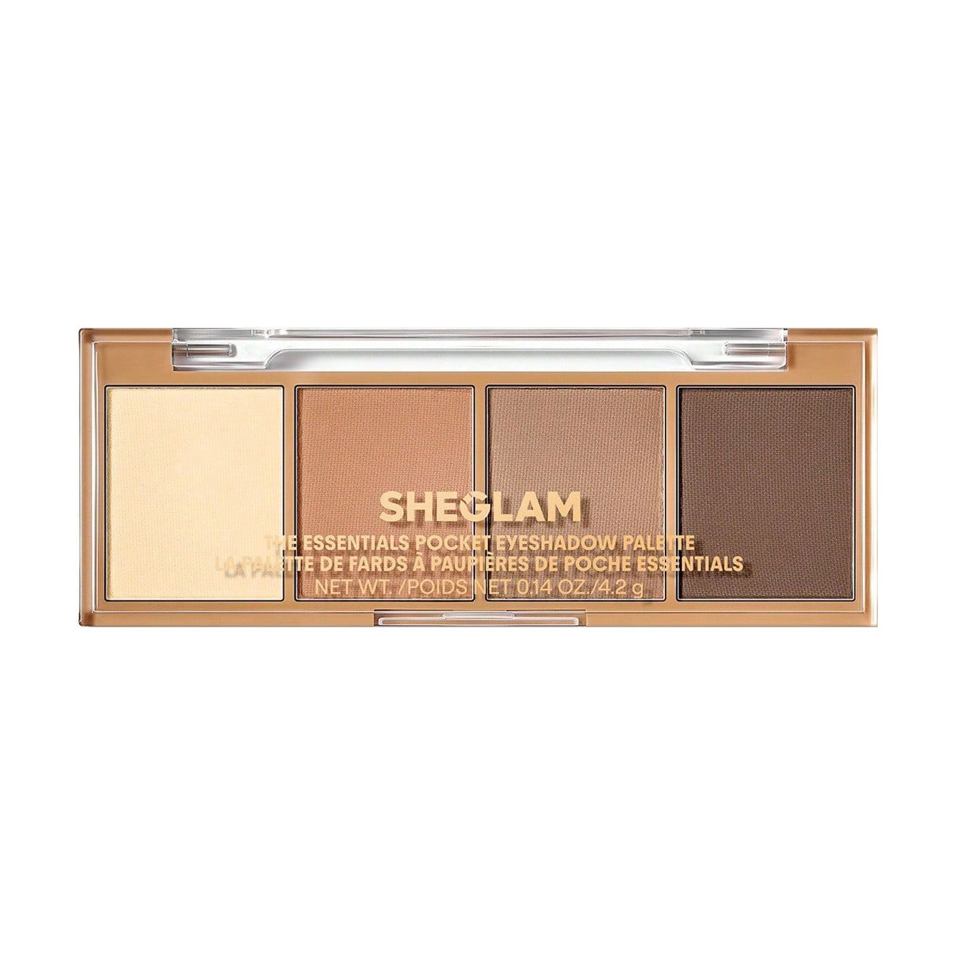 Палетка тіней для повік Sheglam The Essentials Pocket Eyeshadow Palette, Serene, 4.2 г
