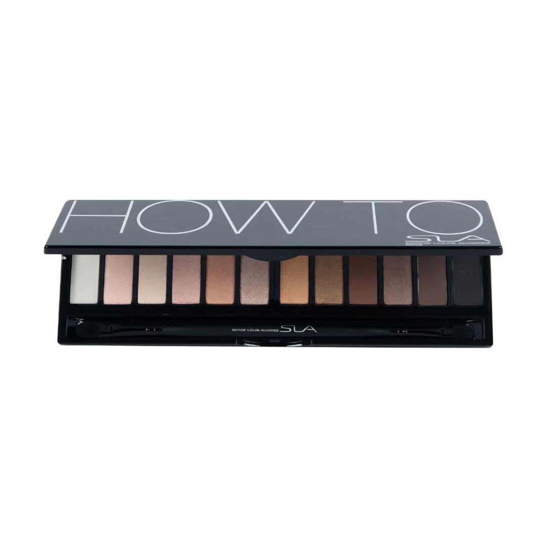 Палетка тіней для повік SLA Paris How To 360 Palette, 12 г