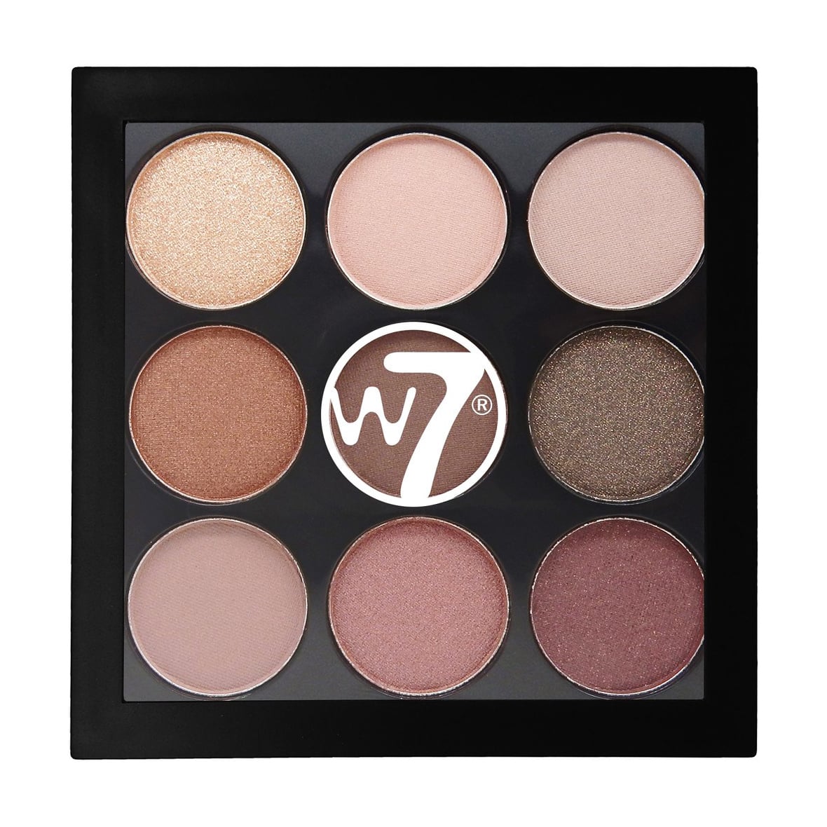 Палетка тіней для повік W7 The Naughty Nine Eye Colour Compact Mid Summer Nights, 4.5 г