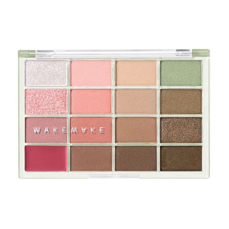 Палетка тіней для повік WAKEMAKE Soft Blurring Eye Palette 21 Fall In Fig Blurring, 14 г