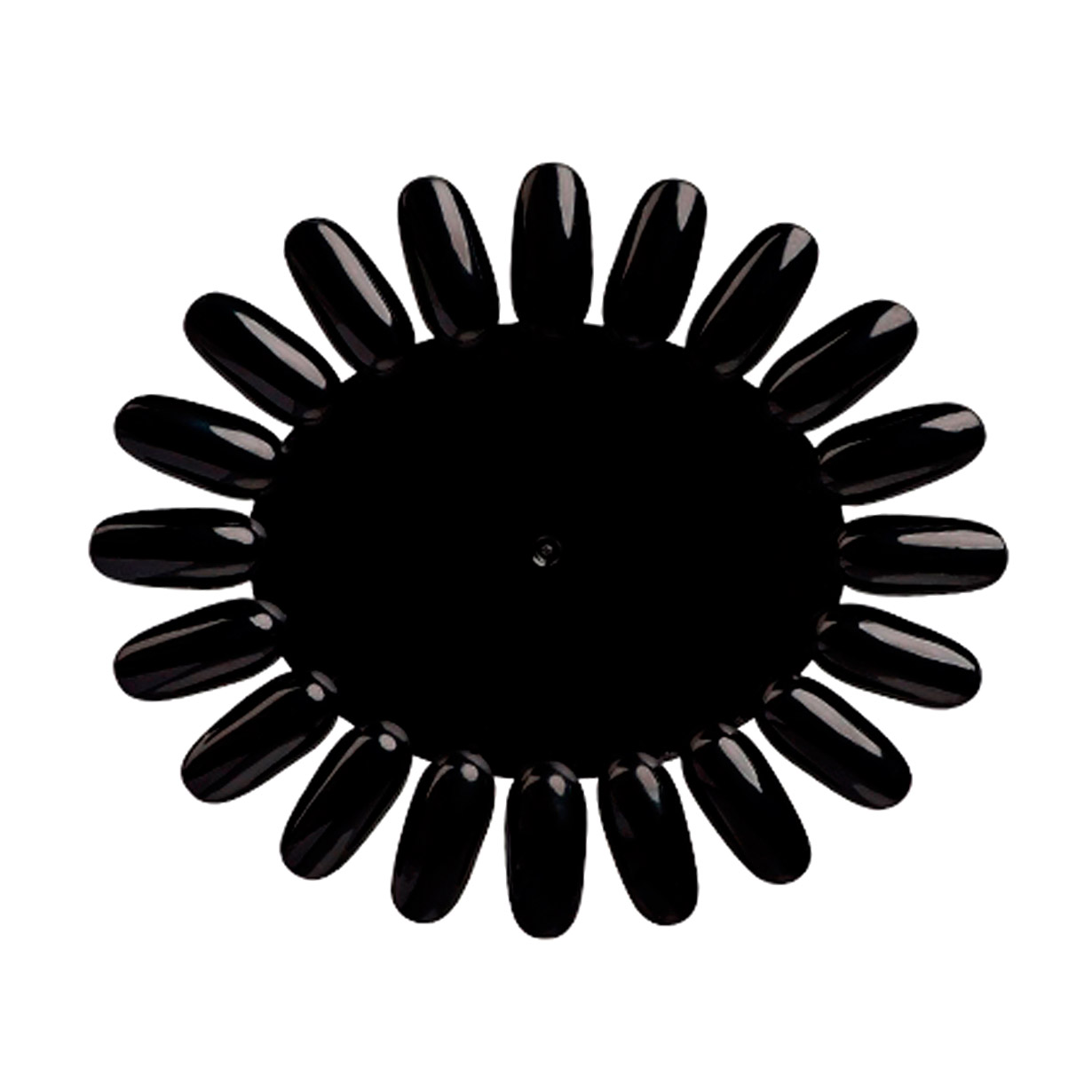 Палітра для лаків Ромашка Avenir Cosmetics чорна, 10 шт