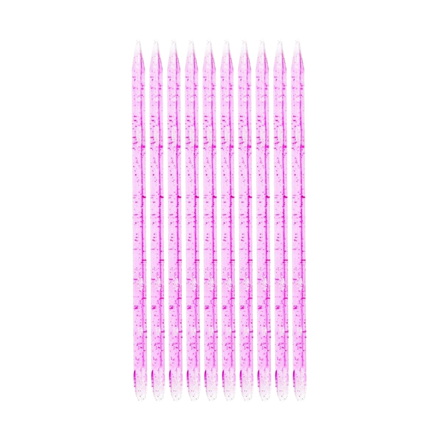 Палички для кутикули Cosmo Shop пластикові, малинові, 93 мм, 50 шт (CS8450P)
