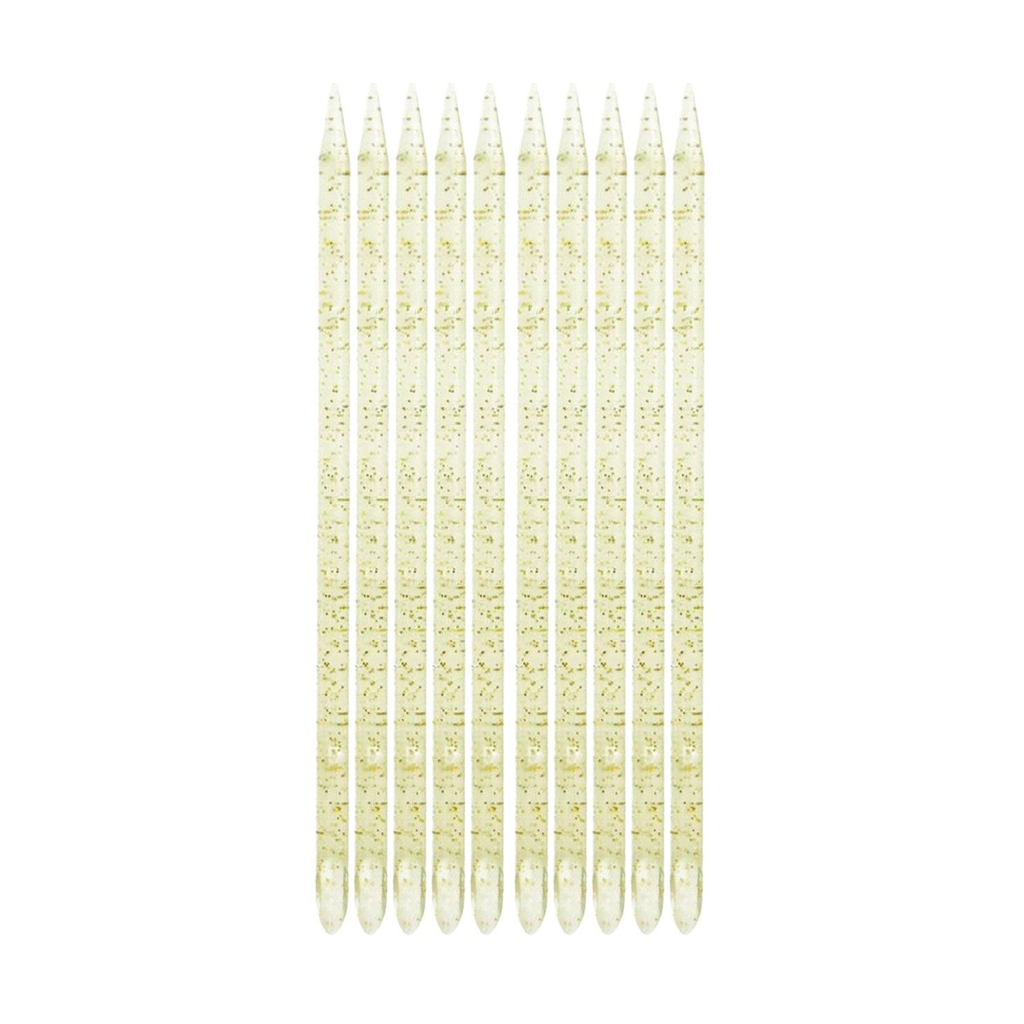 Палички для кутикули Cosmo Shop пластикові, золоті, 93 мм, 50 шт (CS8450C)