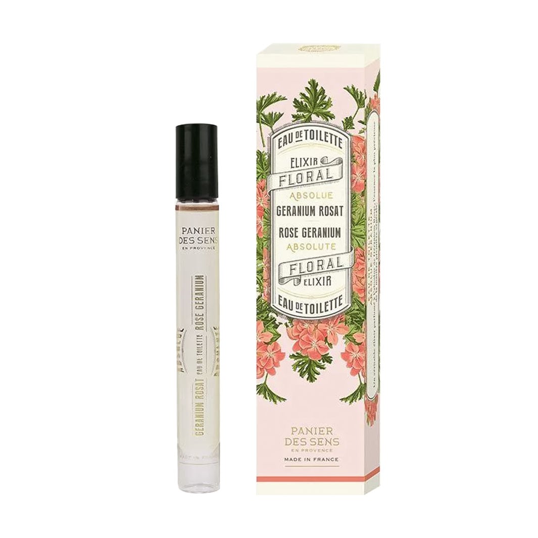 Panier Des Sens Geranium Rosat Туалетна вода жіноча, 10 мл (флакон-ролер)