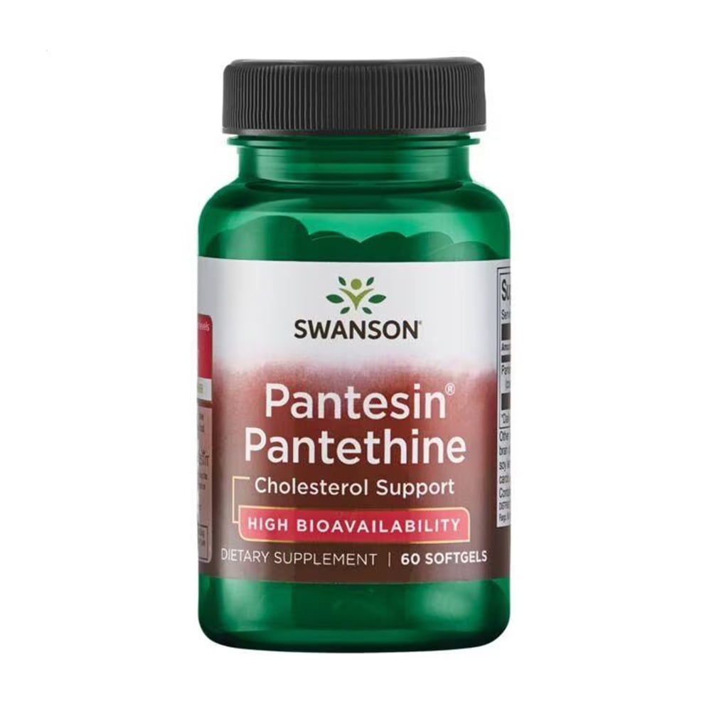 Пантетин Swanson Pantesin Panthetine 300 мг, 60 капсул