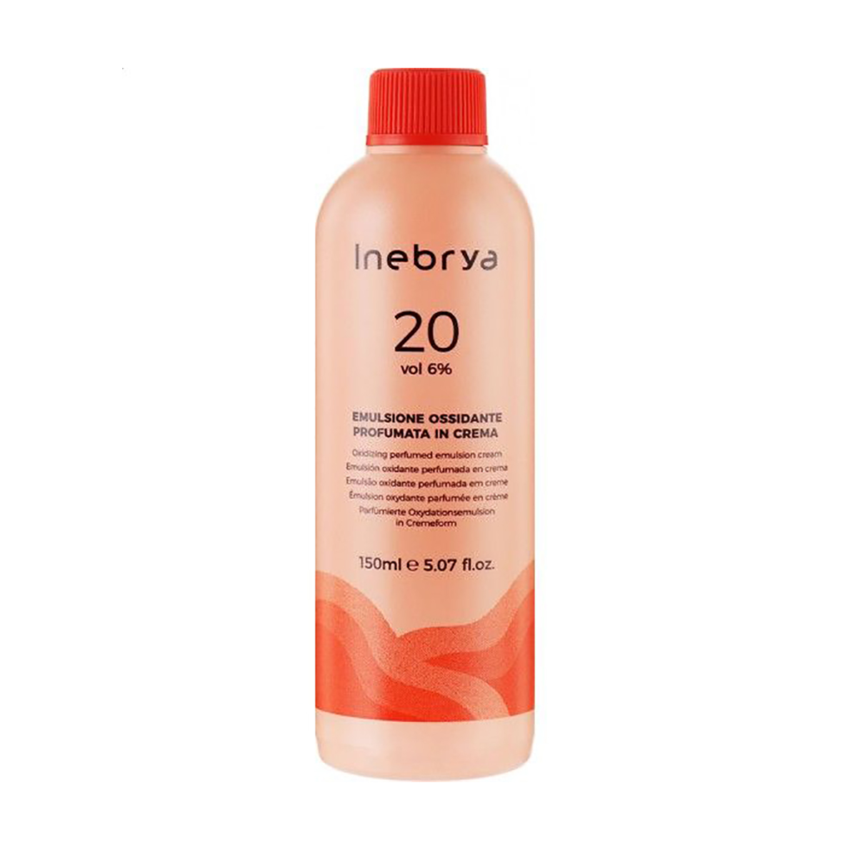 Парфумована окислювальна емульсія Inebrya Color 20 Vol Oxidizing Perfumed Emulsion Cream, 6%, 150 мл