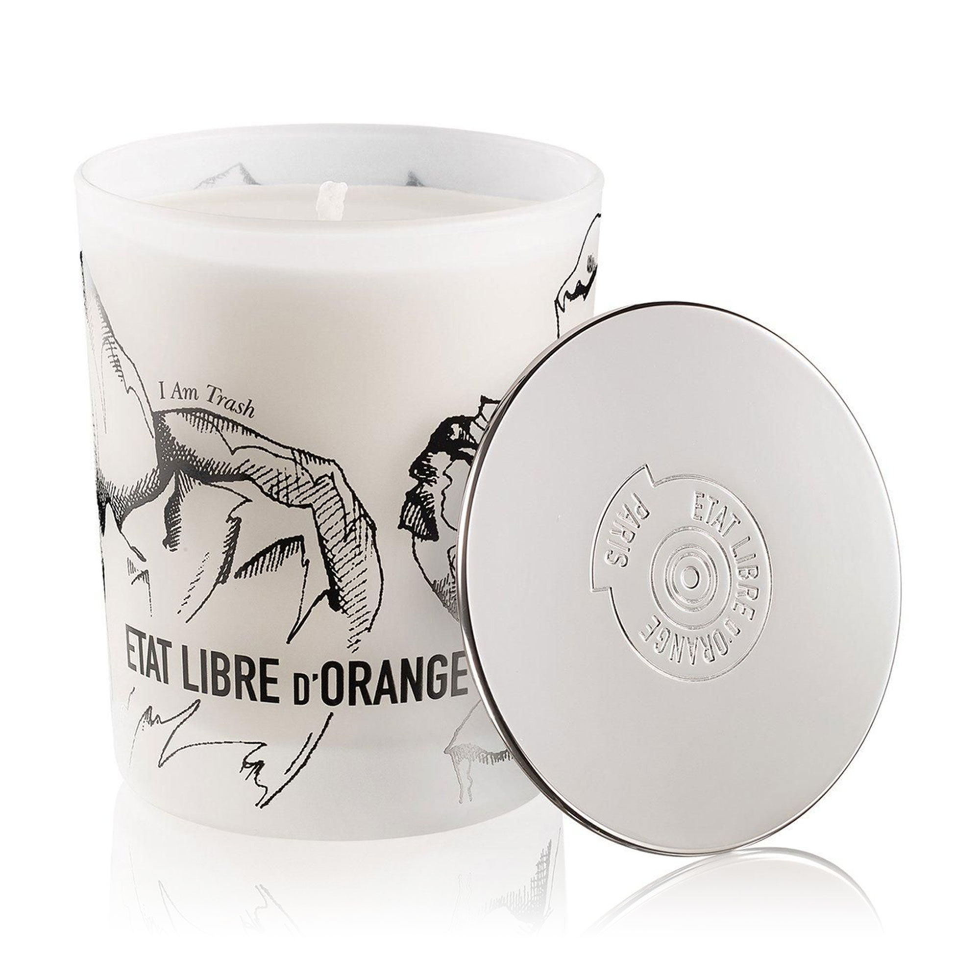 Парфумована свічка Etat Libre d'Orange I Am Trash Les Fleurs du Dechet унісекс, 185 г