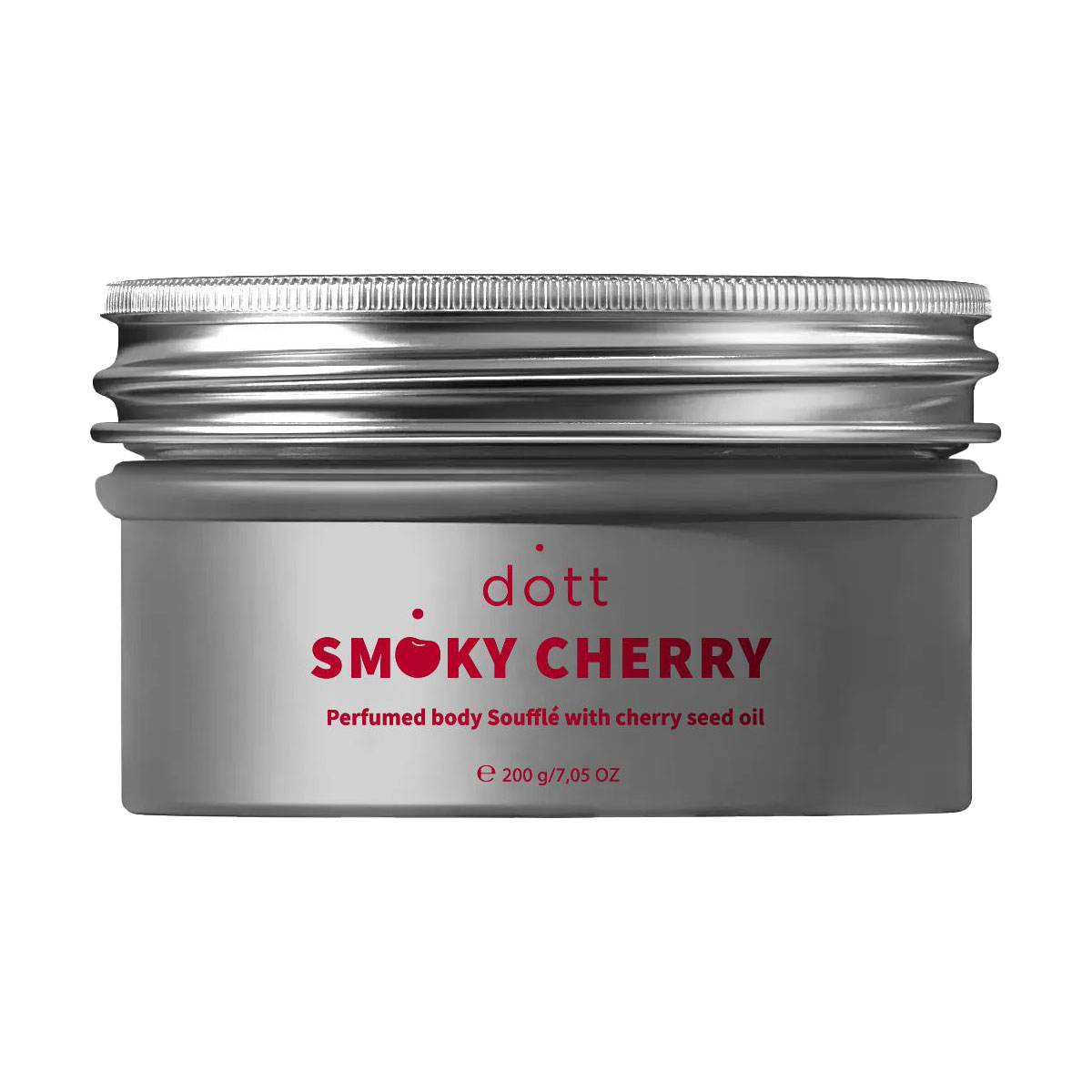 Парфумоване cуфле для тіла Dott Smoky Cherry з олією вишневих кісточок, 200 г
