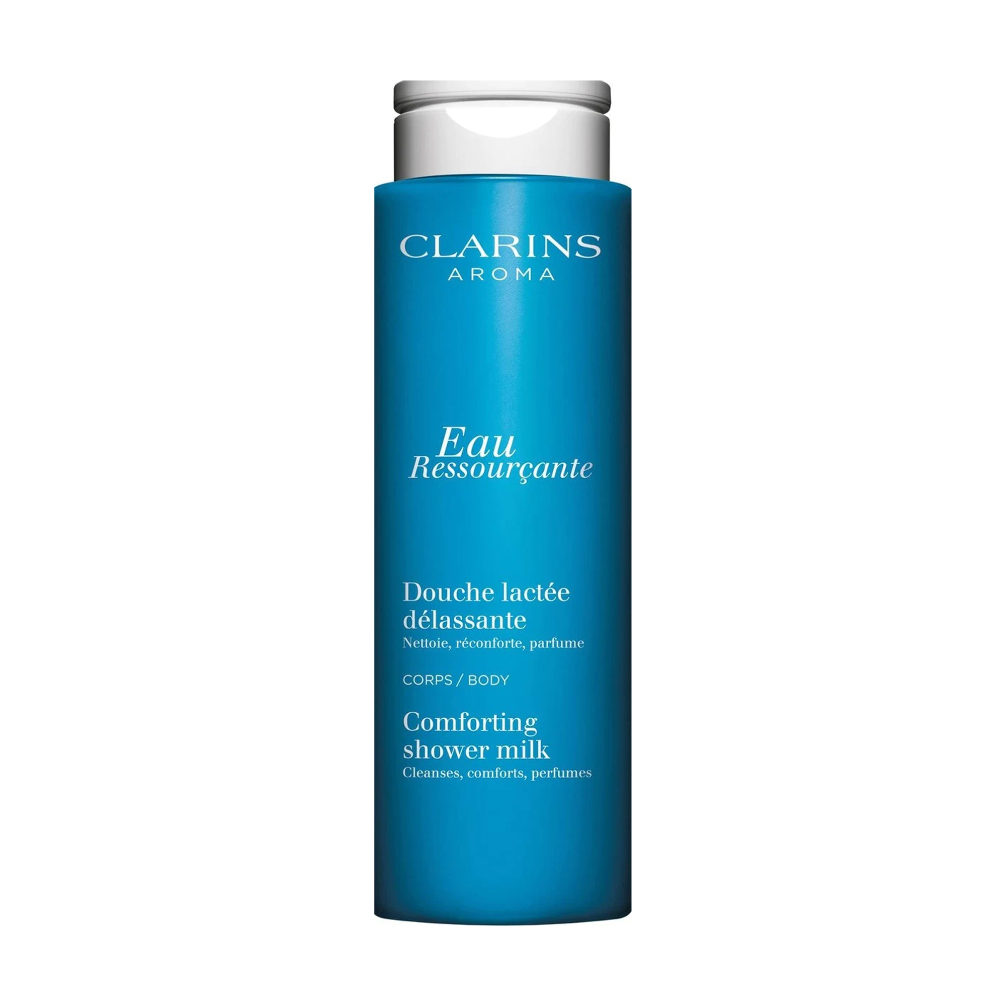 Парфумоване молочко для душу Clarins Eau Ressourcante жіноче, 200 мл