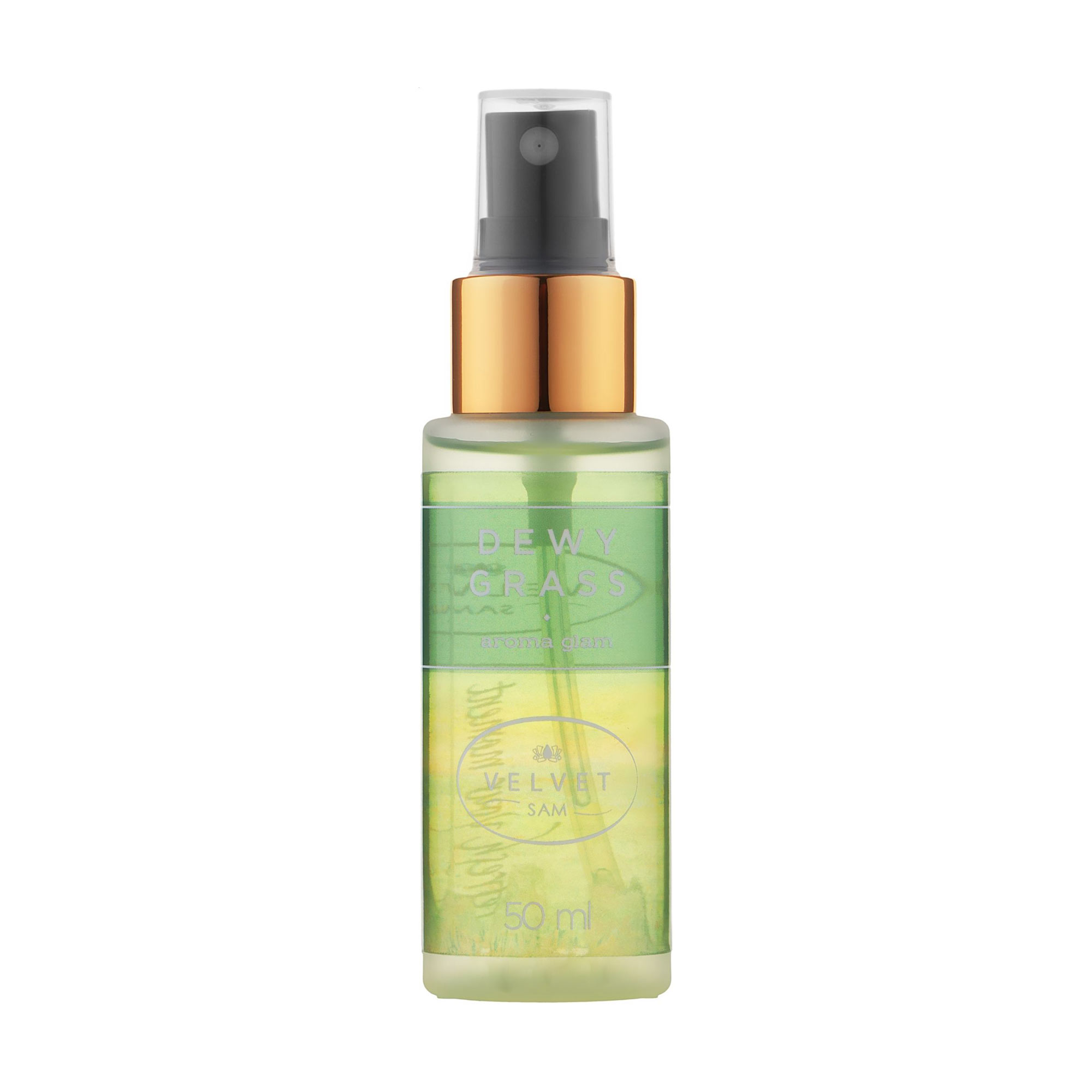 Парфумований аромаспрей для тіла Velvet Sam Aroma Glam Dewy Grass унісекс, 50 мл