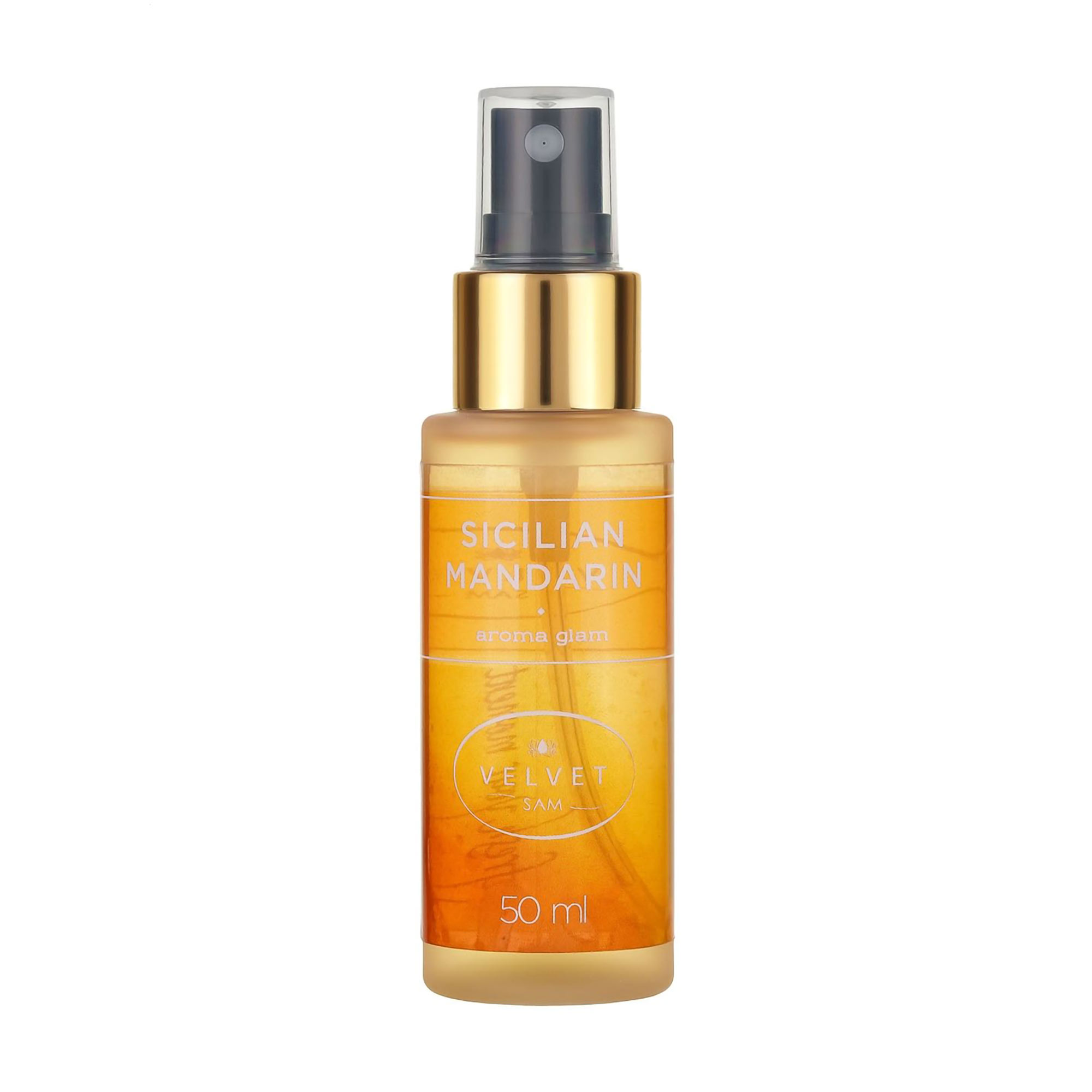 Парфумований аромаспрей для тіла Velvet Sam Aroma Glam Sicilian Mandarin унісекс, 50 мл