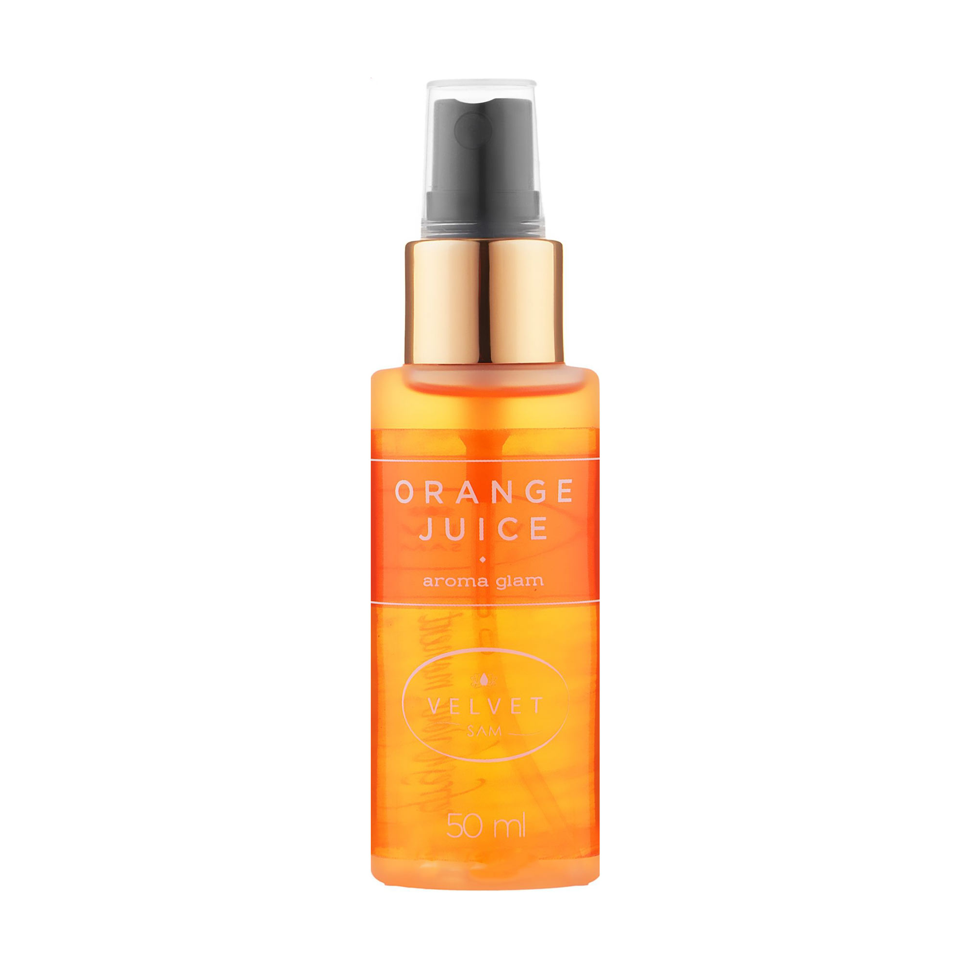 Парфумований аромаспрей для тіла Velvet Sam Aroma Glam Orange Juice унісекс, 50 мл
