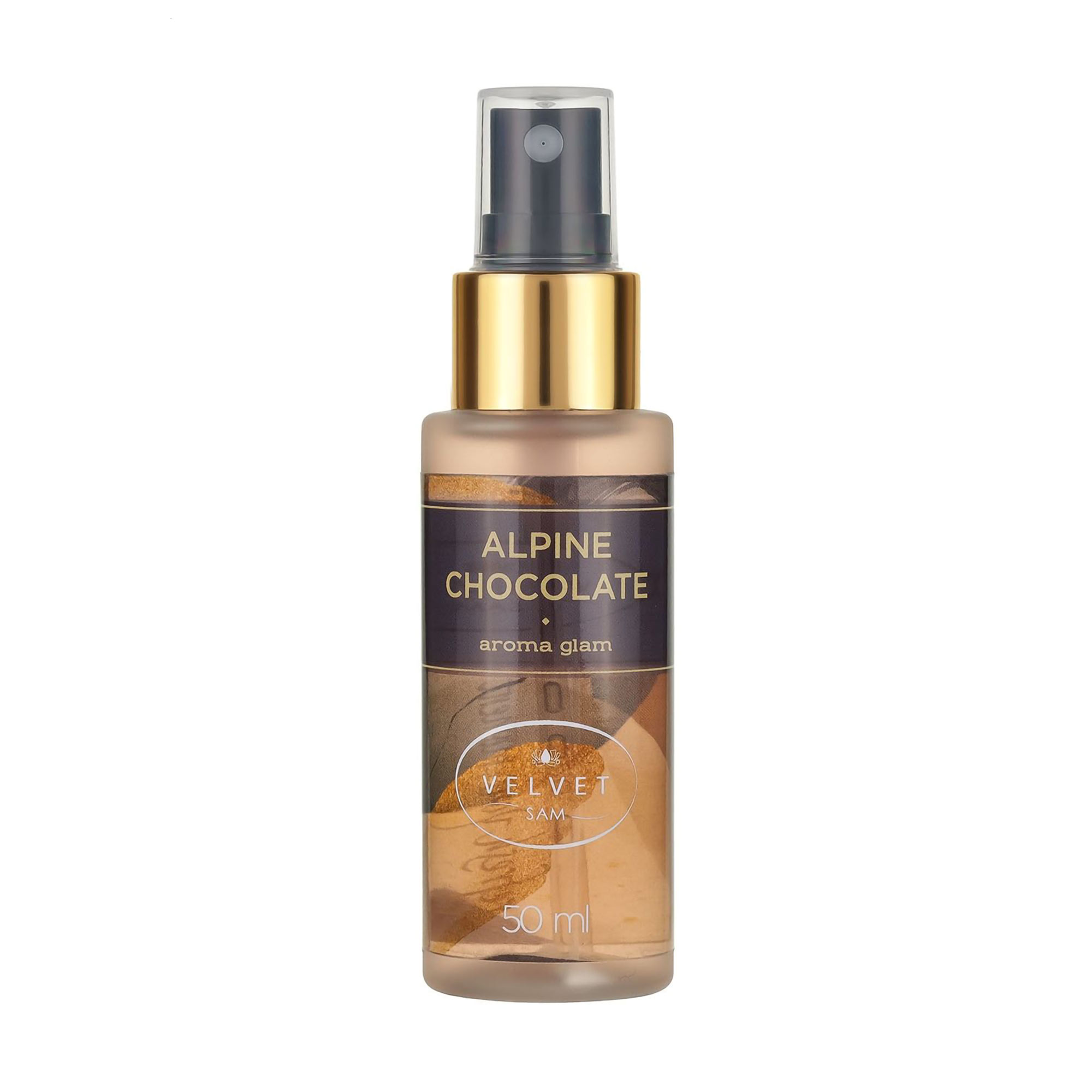 Парфумований аромаспрей для тіла Velvet Sam Aroma Glam Alpine Chocolate унісекс, 50 мл
