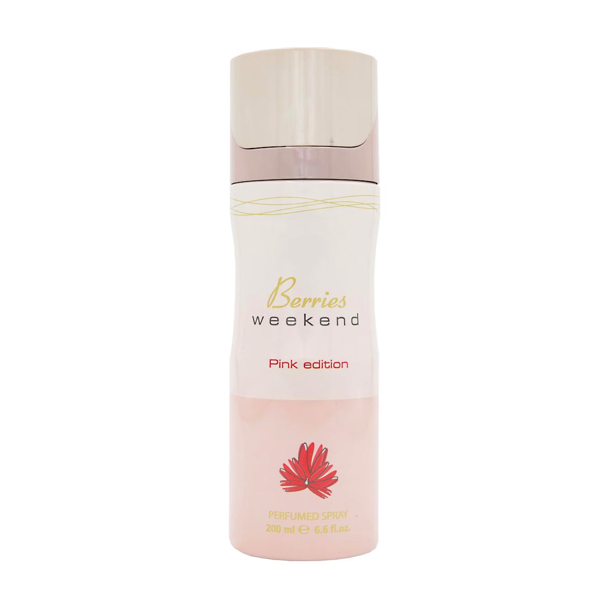 Парфумований дезодорант Fragrance World Berries Weekend Pink Edition жіночий, 200 мл
