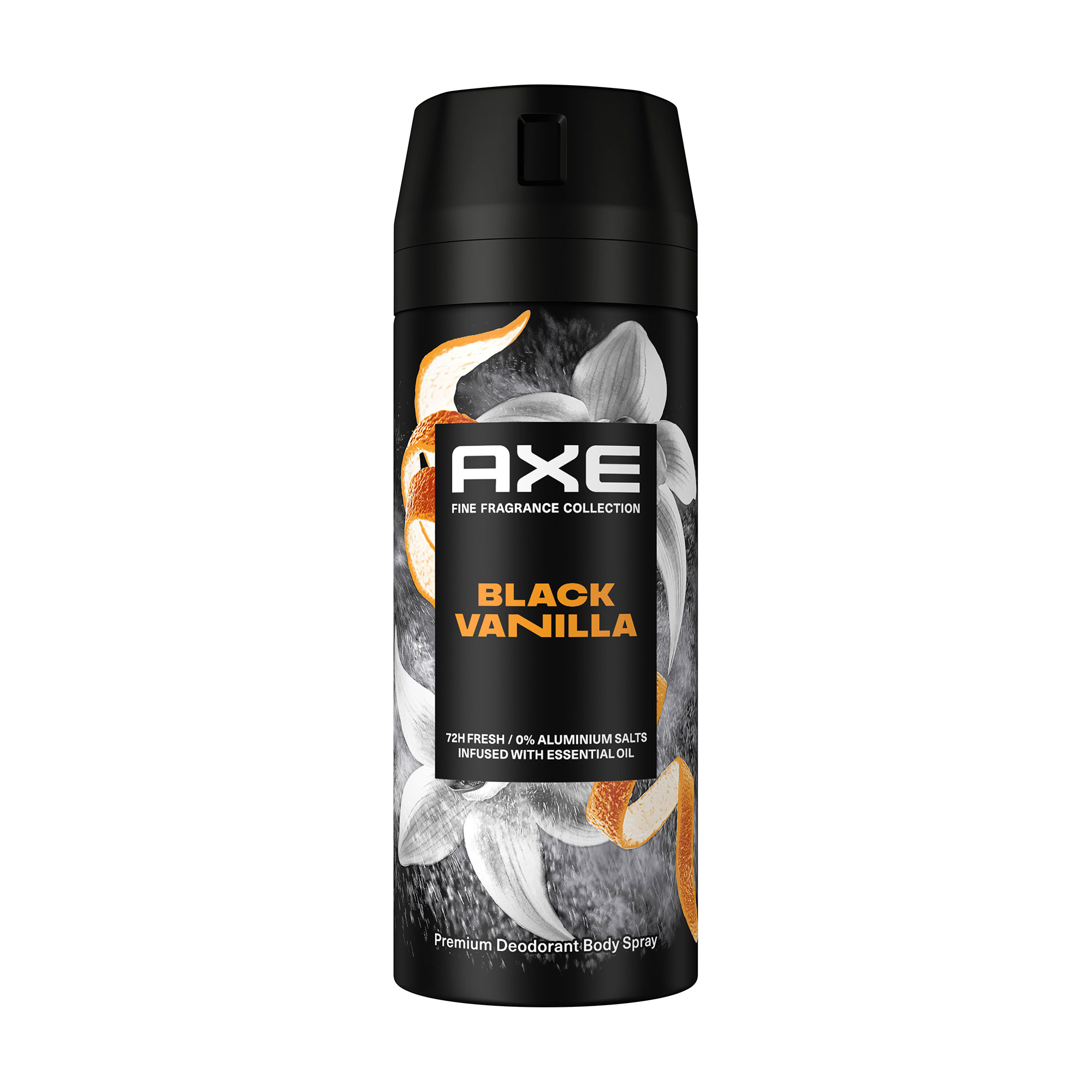 Парфумований дезодорант-спрей Axe Fine Fragrance Collection Premium Deodorant Body Spray 72H, Black Vanilla чоловічий, 150 мл