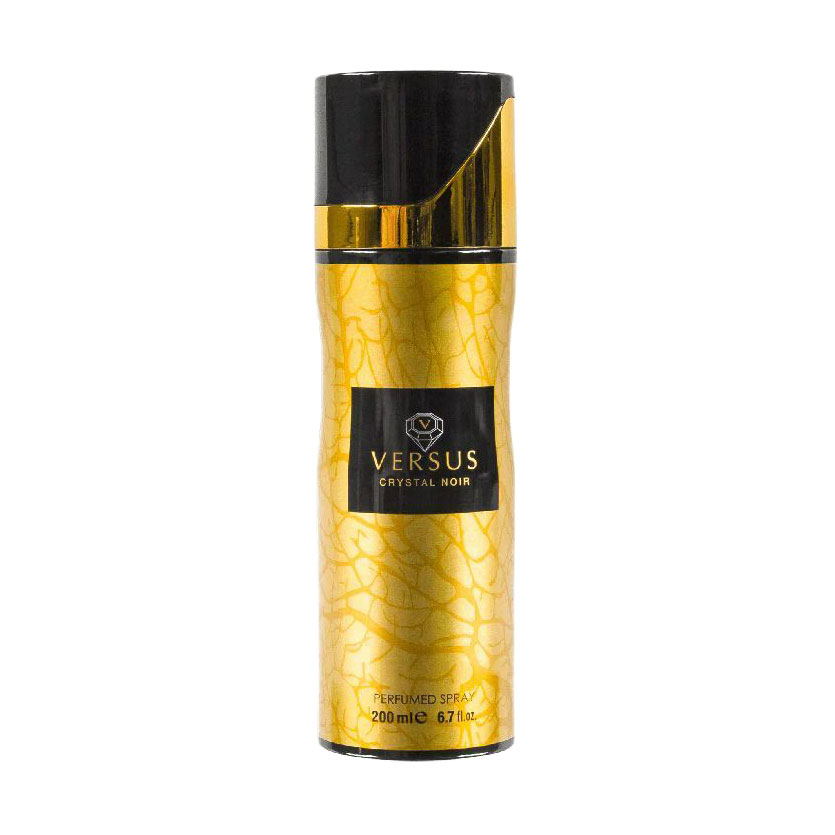 Парфумований дезодорант-спрей Fragrance World Versus Crystal Noir жіночий, 200 мл