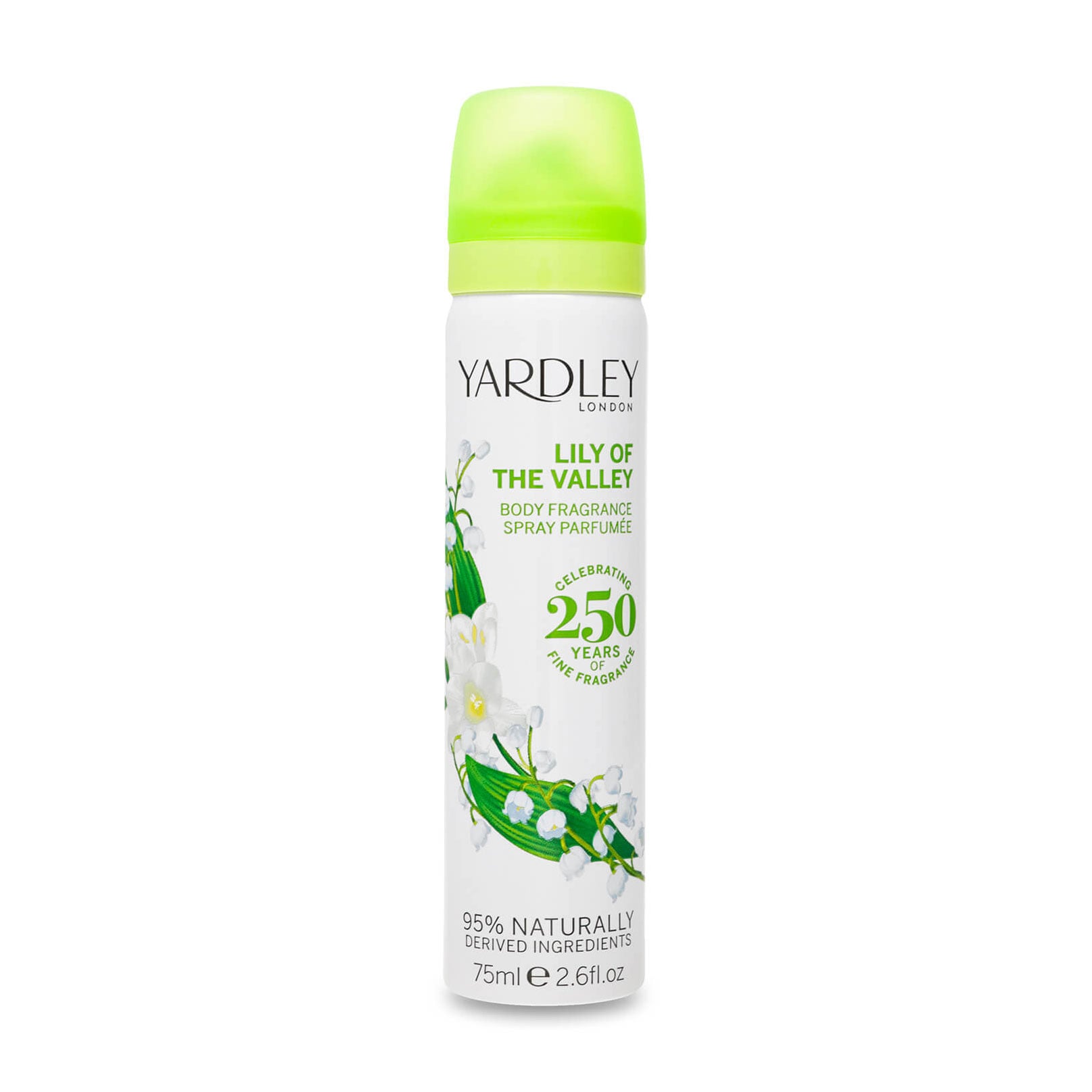 Парфумований дезодорант-спрей Yardley Lily Of The Valley жіночий, 75 мл
