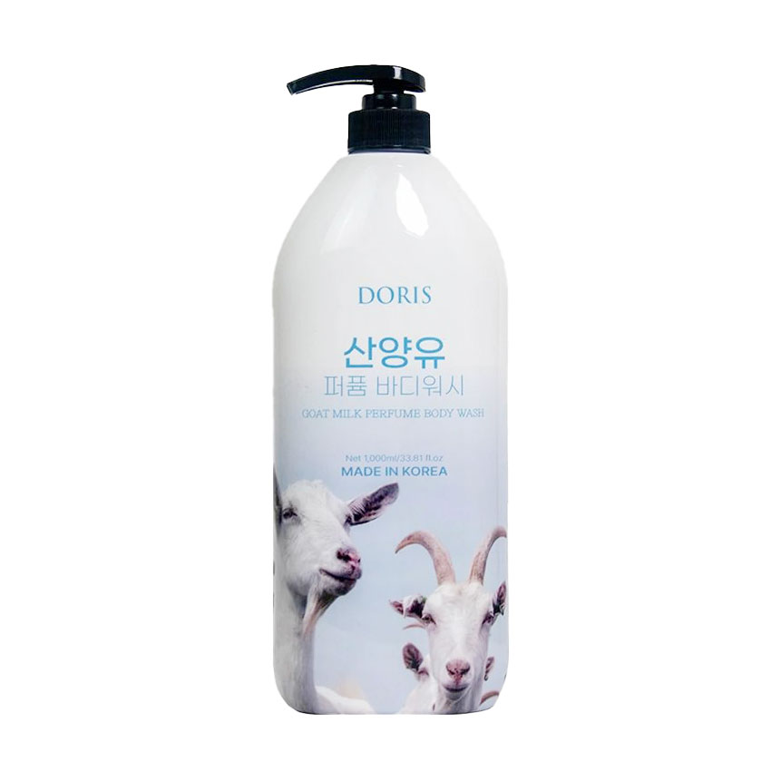 Парфумований гель для душу Doris Goat Milk Perfume Body Wash, 1 л