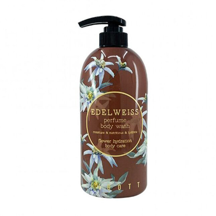 Парфумований гель для душу Jigott Edelweiss Perfume Body Wash Едельвейс, 750 мл