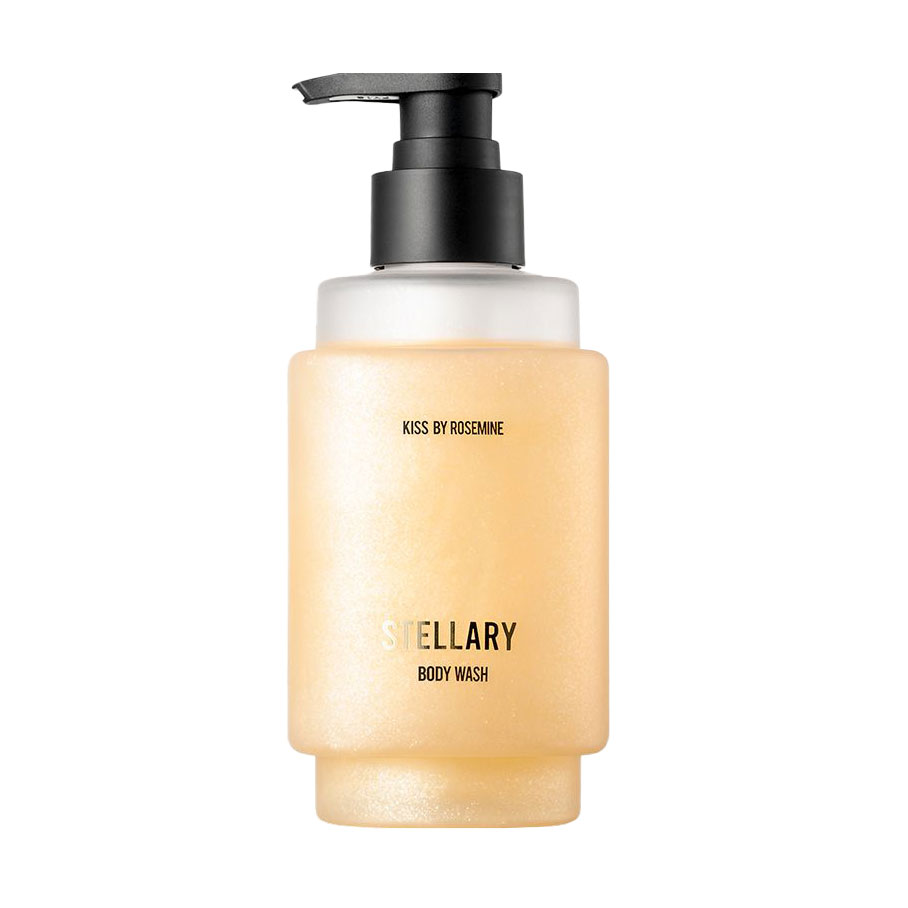 Парфумований гель для душу Kiss by Rosemine Stellary Body Wash Snug із шимером, 300 мл
