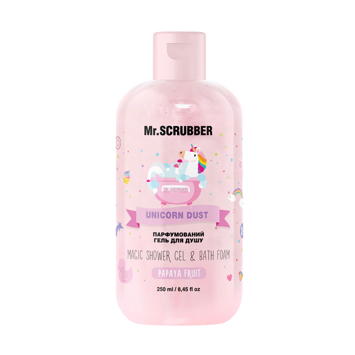 Парфумований гель для душу Mr.Scrubber Unicorn Dust, 250 мл
