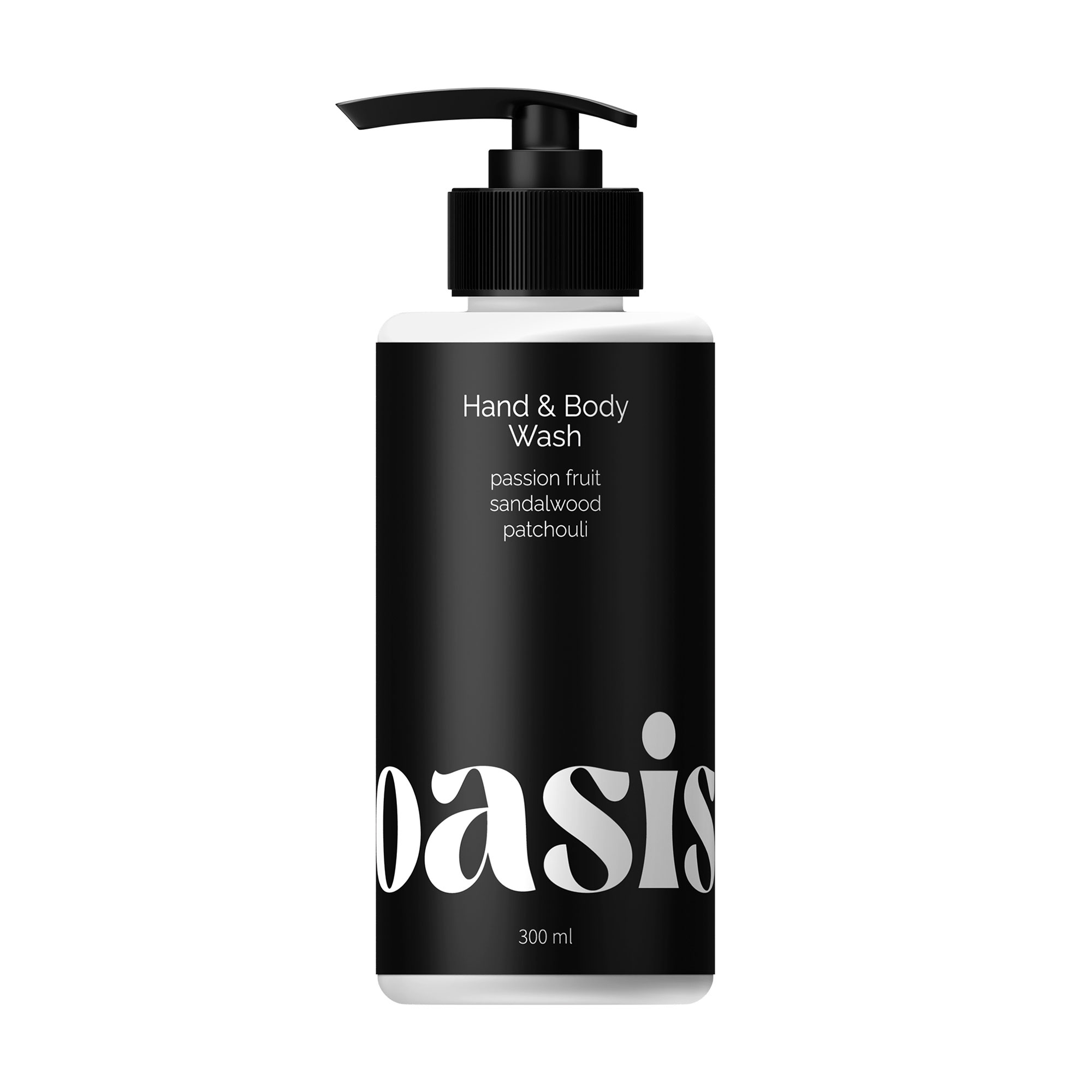 Парфумований гель для душу Oasis Kirke Passion Fruit Sandalwood Patchouli Hand &amp; Body Wash, 300 мл