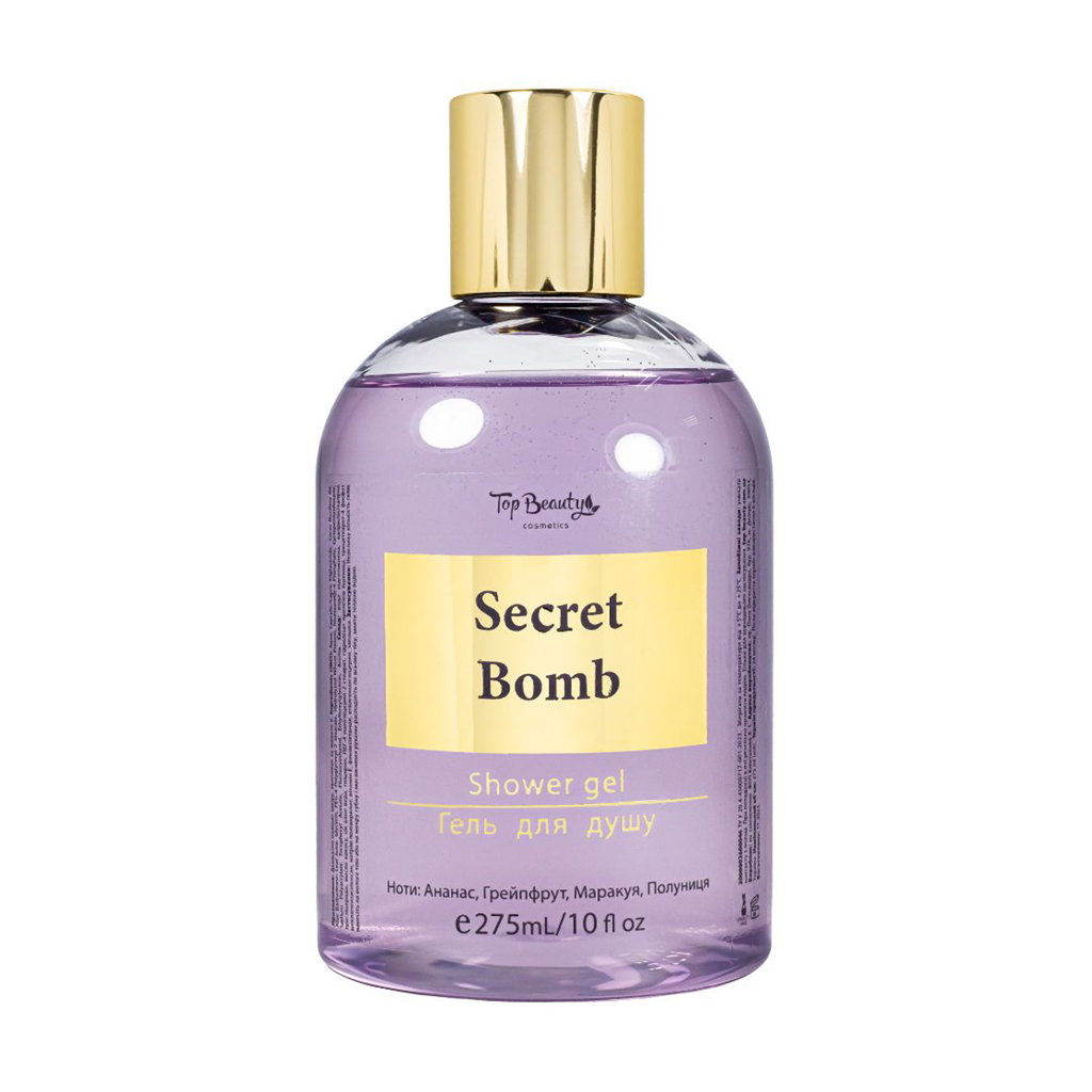 Парфумований гель для душу Top Beauty Shower Gel, Secret Bomb, 275 мл